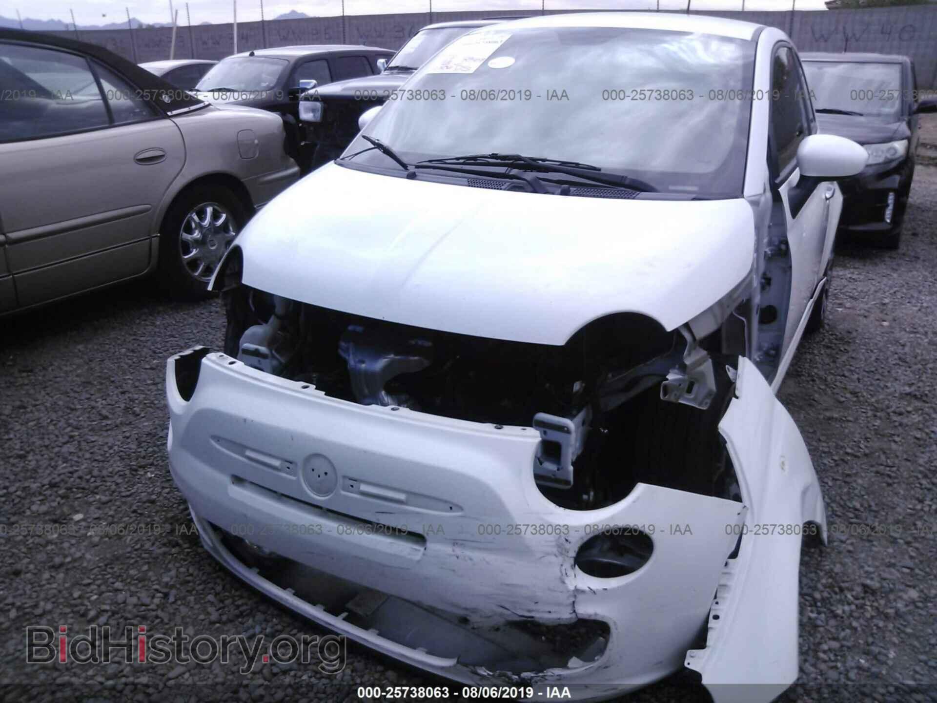 2012 FIAT 500 - VIN: 3C3CFFBR2CT103295 - Фото 6