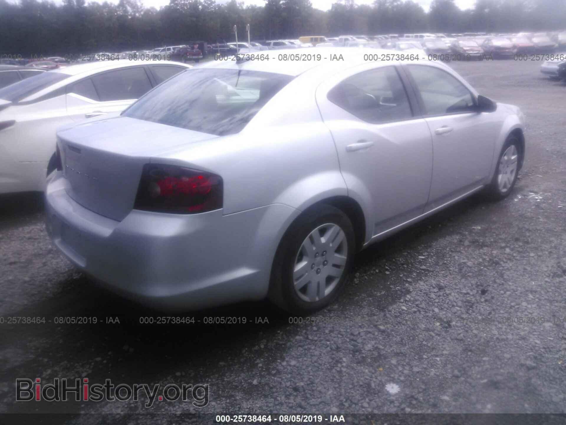 2012 DODGE AVENGER - VIN: 1C3CDZAB4CN293645 - Фото 4
