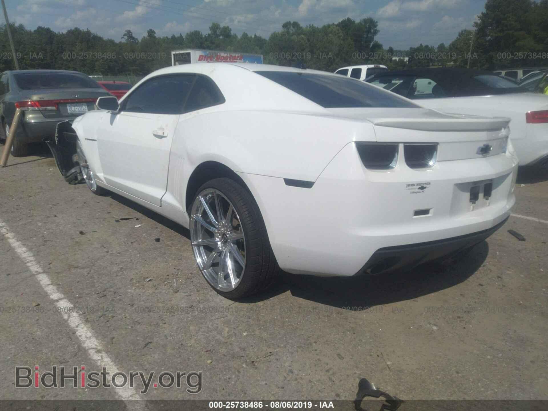 2013 CHEVROLET CAMARO - VIN: 2G1FA1E35D9151372 - Фото 3