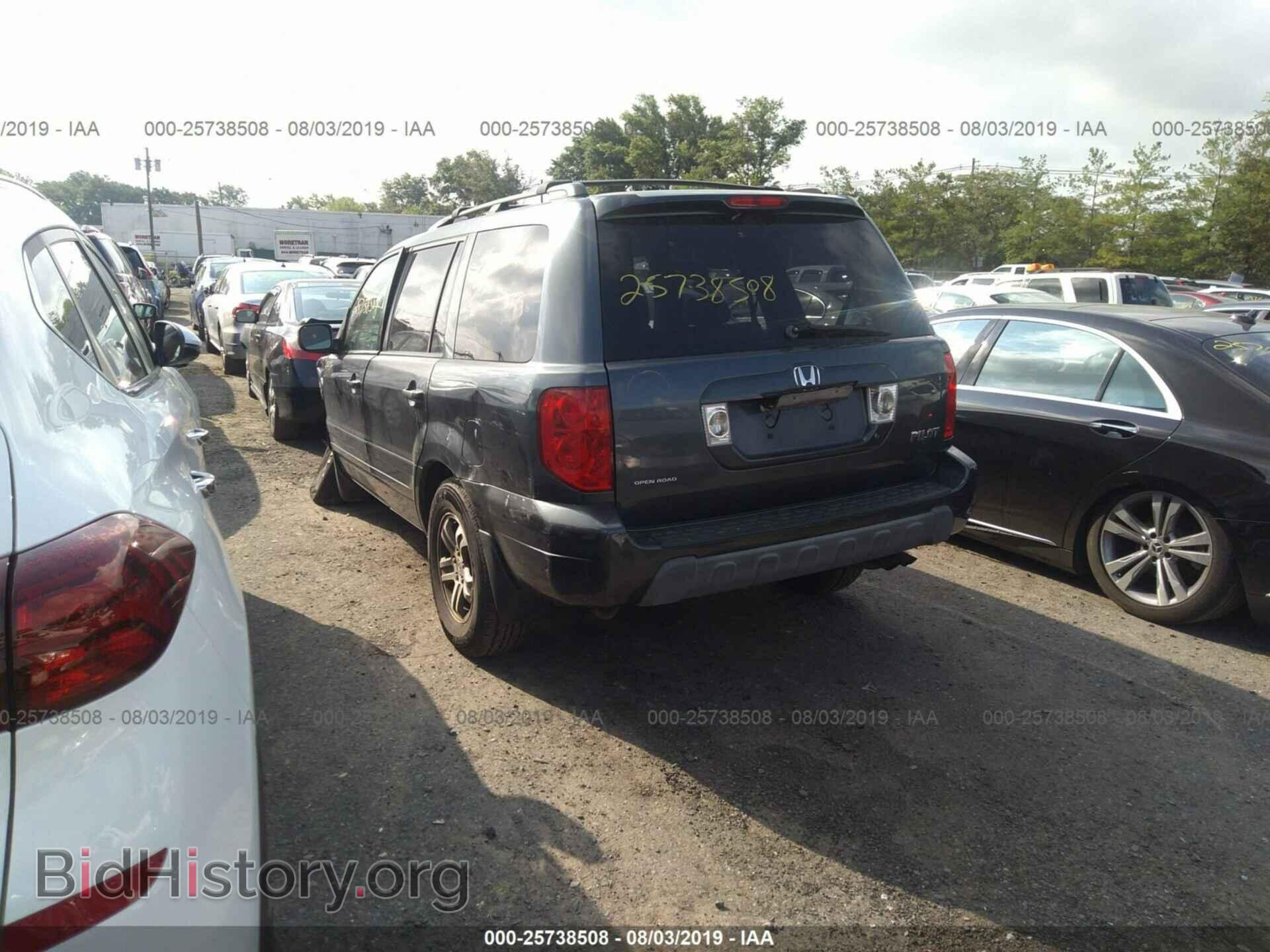 2005 HONDA PILOT - VIN: 5FNYF18645B000799 - Фото 3