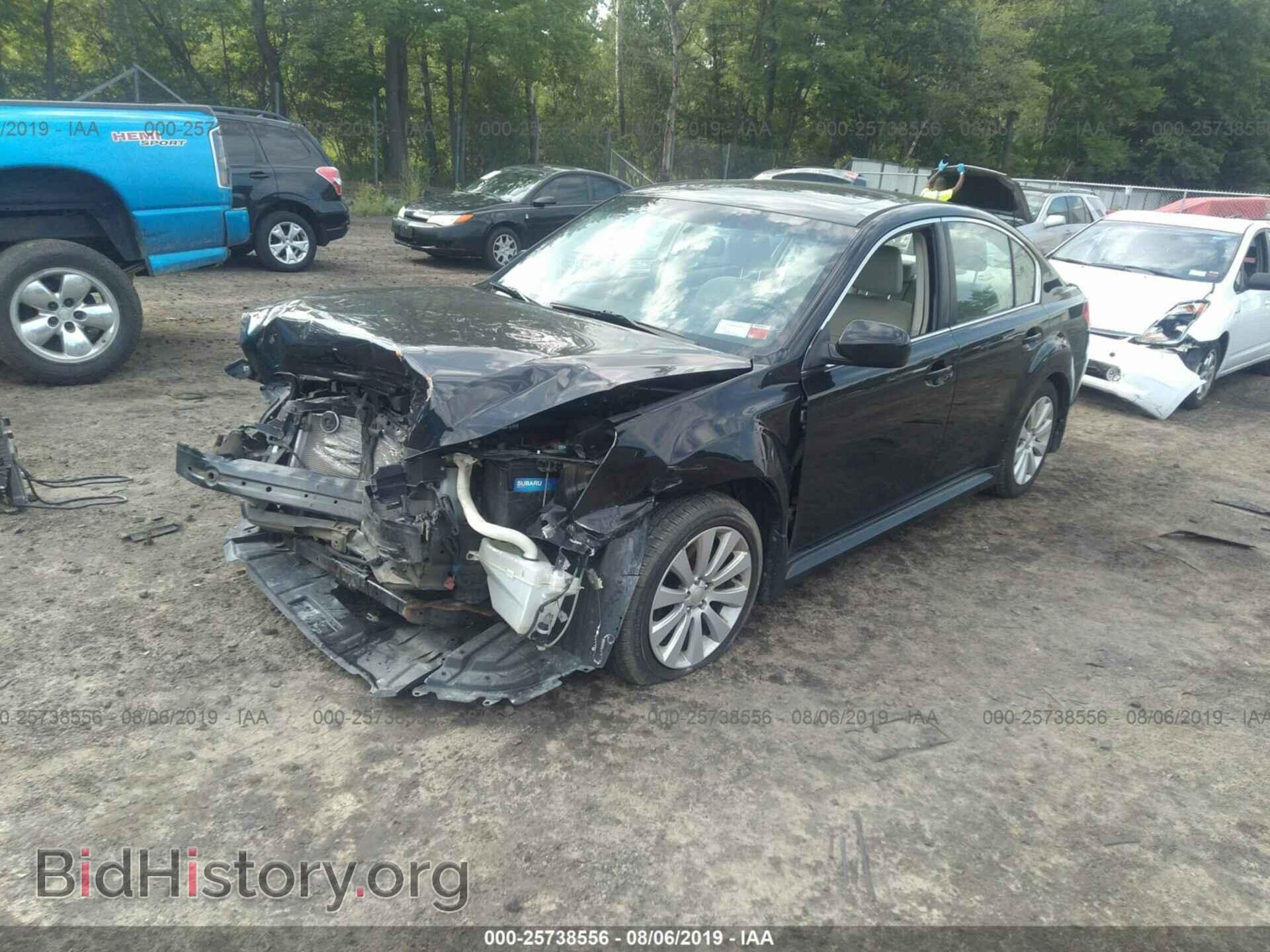 2011 SUBARU LEGACY - VIN: 4S3BMDL65B2217054 - Фото 2