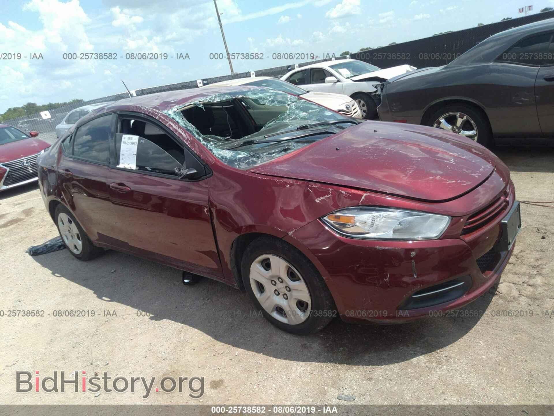 Фотография 1C3CDFAA4FD331245 - DODGE DART 2015