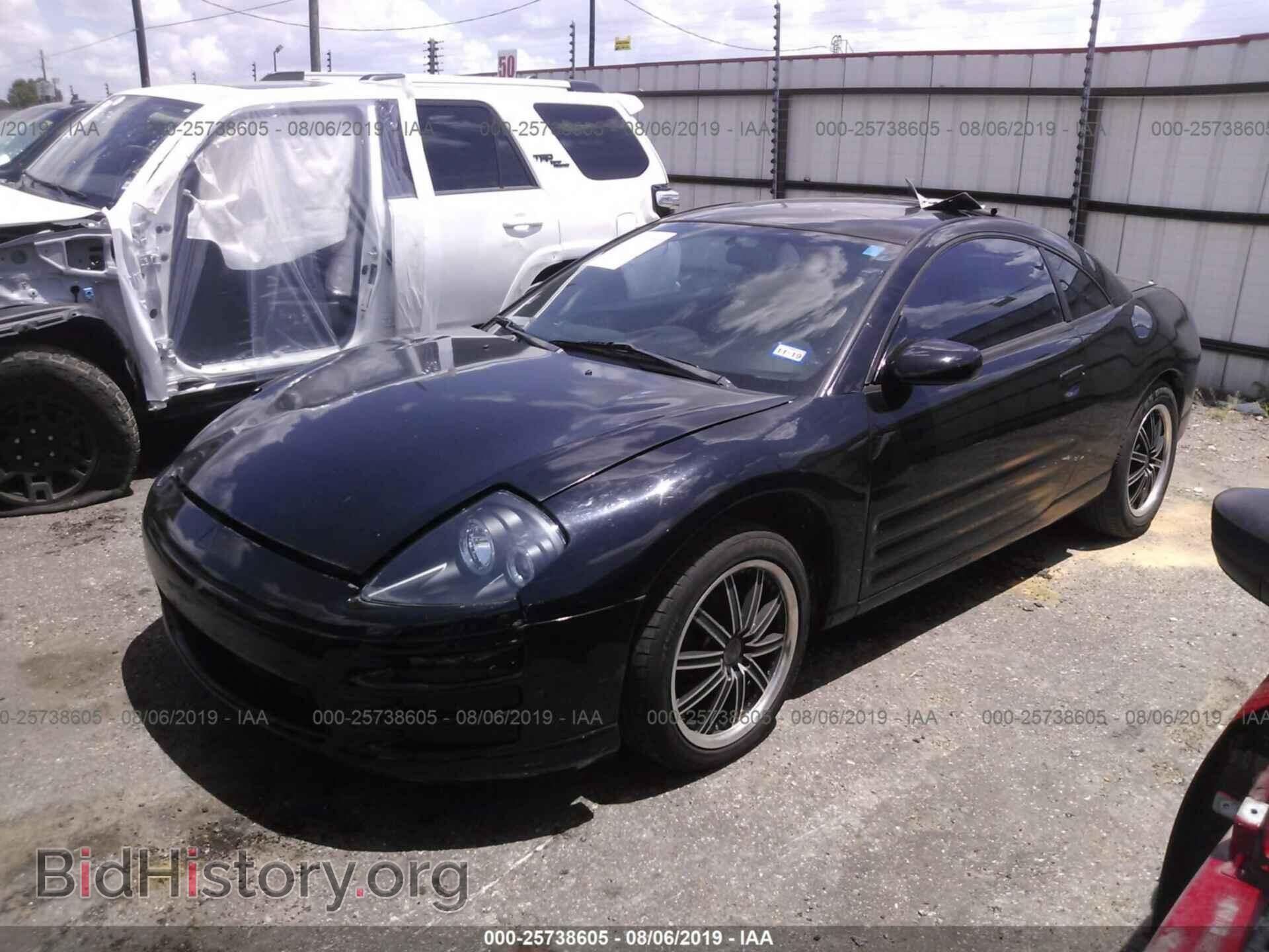 2000 MITSUBISHI ECLIPSE - VIN: 4A3AC44G1YE025205 - Фото 2