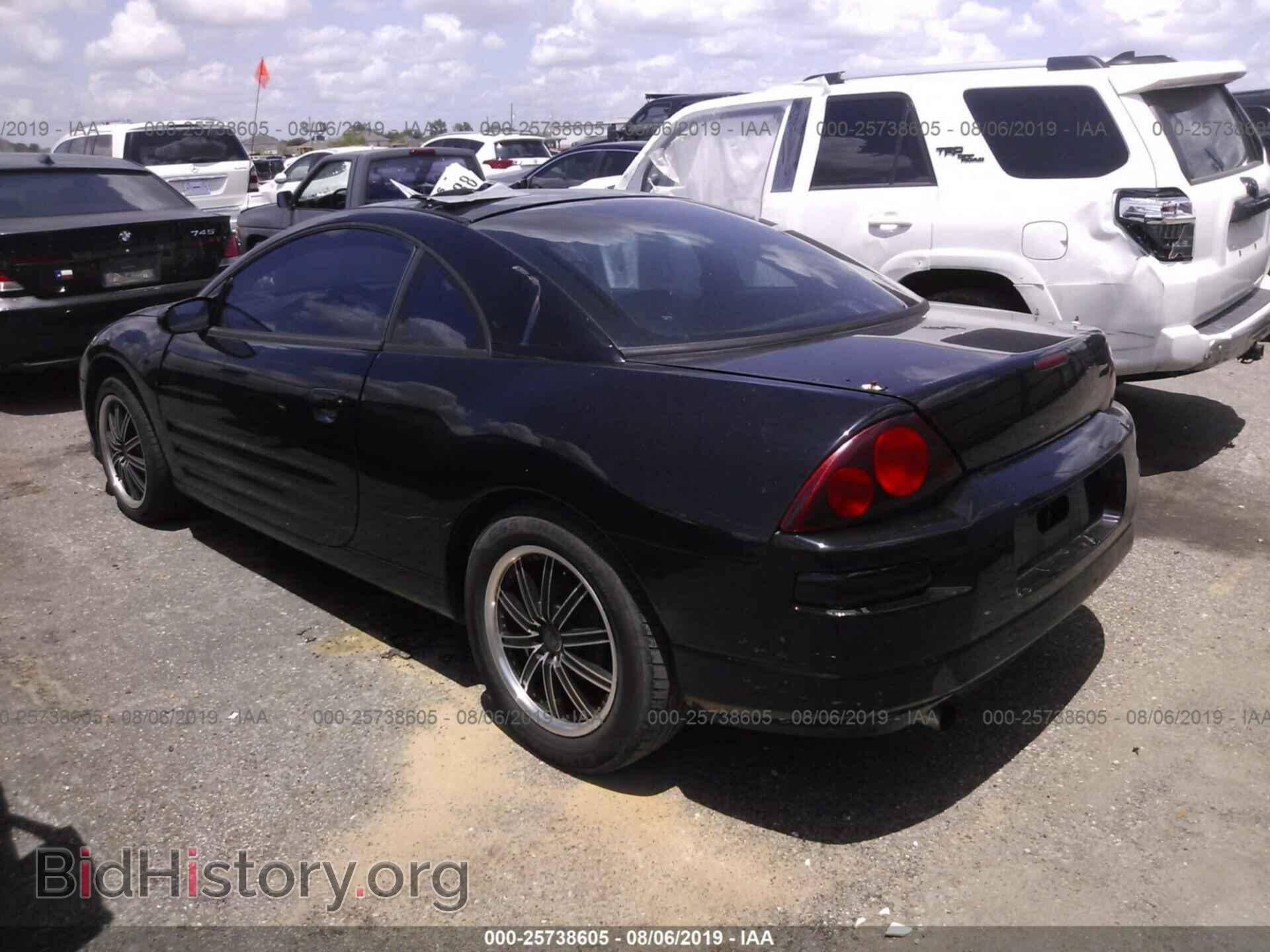 2000 MITSUBISHI ECLIPSE - VIN: 4A3AC44G1YE025205 - Фото 3