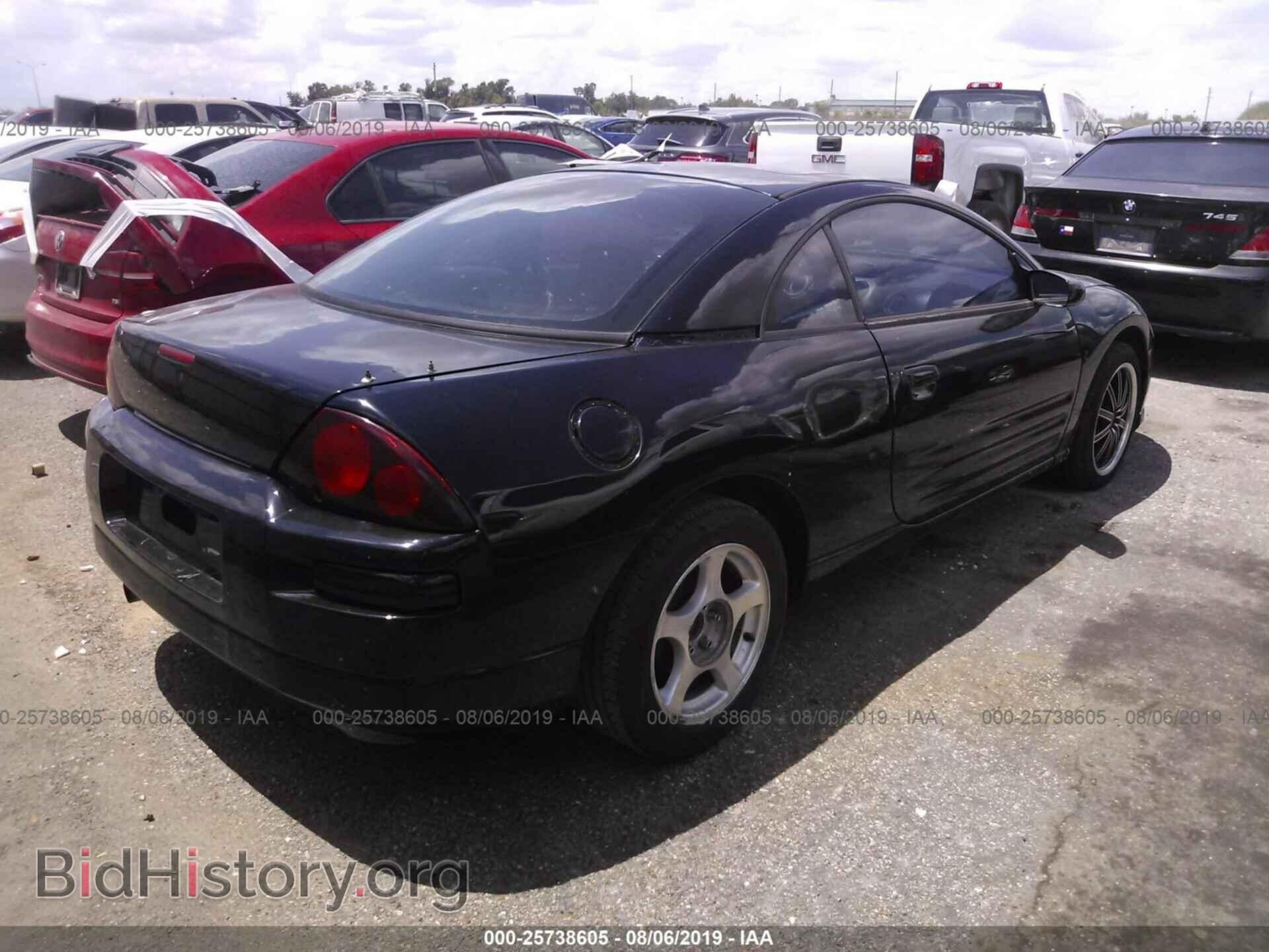 2000 MITSUBISHI ECLIPSE - VIN: 4A3AC44G1YE025205 - Фото 4