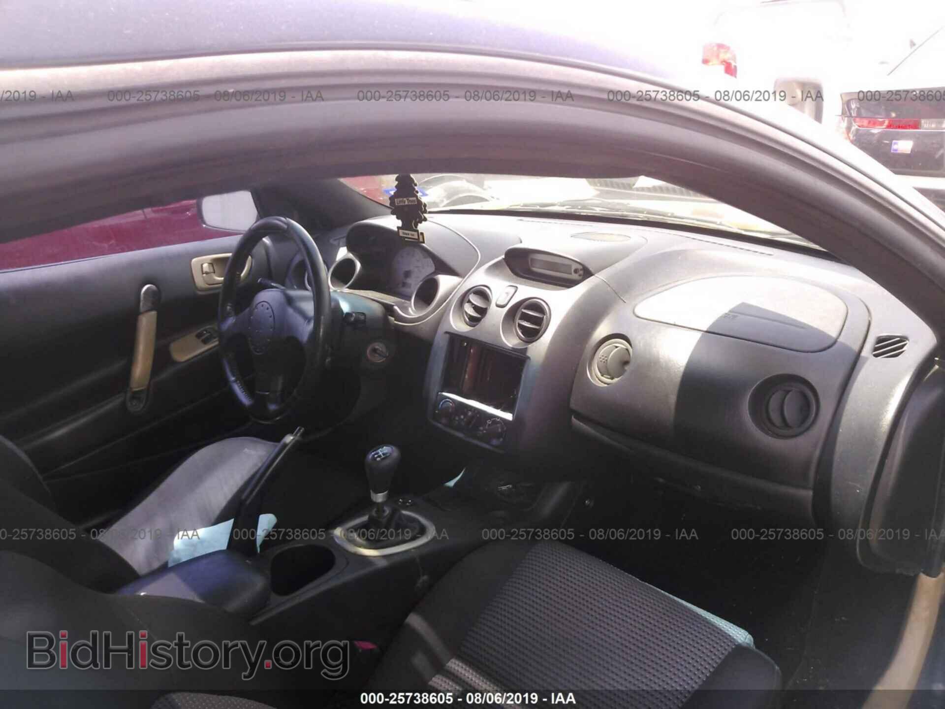 2000 MITSUBISHI ECLIPSE - VIN: 4A3AC44G1YE025205 - Фото 5