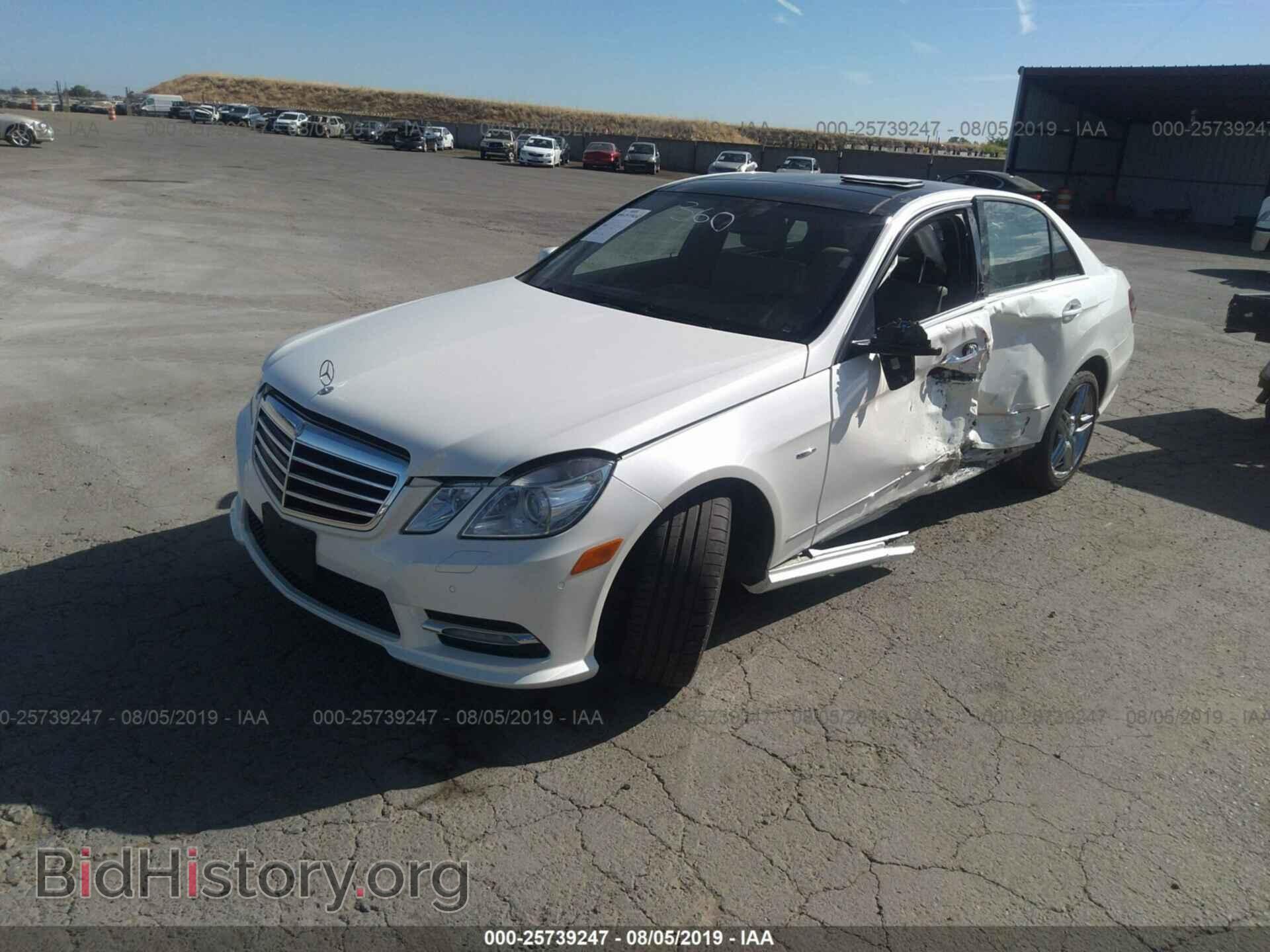 2012 MERCEDES-BENZ E - VIN: WDDHF9BB4CA628491 - Фото 2