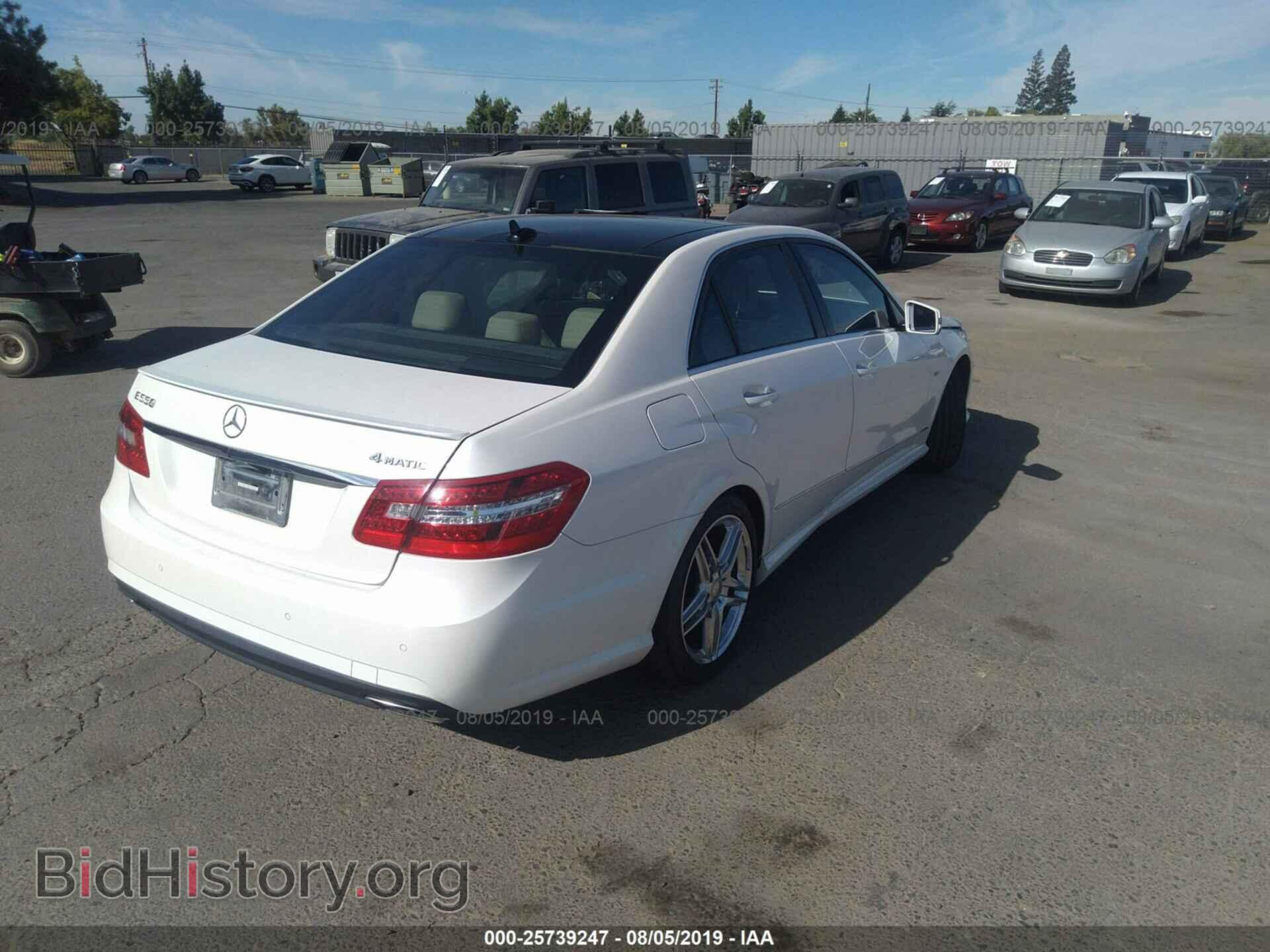 2012 MERCEDES-BENZ E - VIN: WDDHF9BB4CA628491 - Фото 4