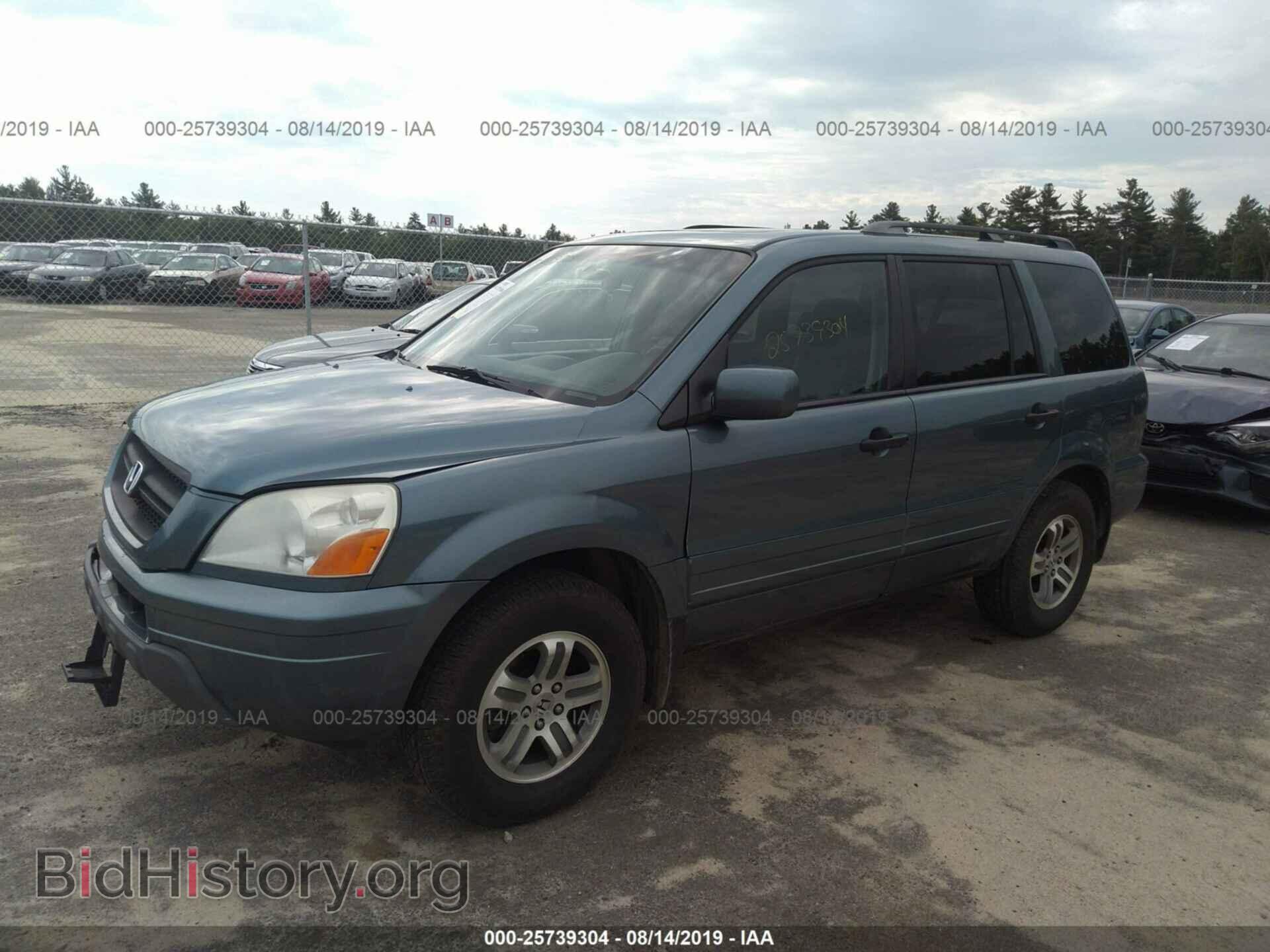 2005 Honda Pilot - VIN: 5FNYF18595B055479 - Фото 2