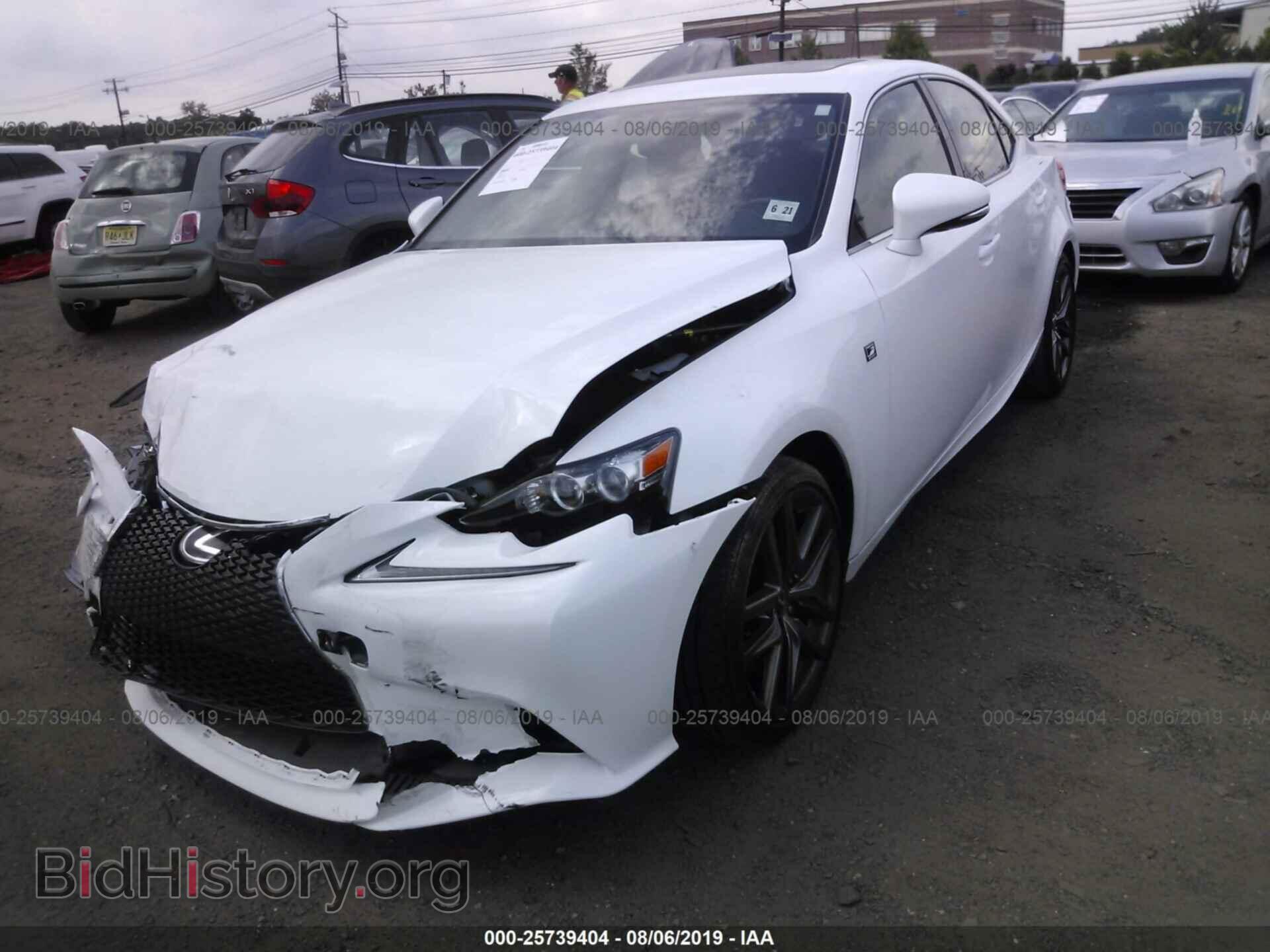 2016 LEXUS IS - VIN: JTHBA1D22G5023749 - Фото 2