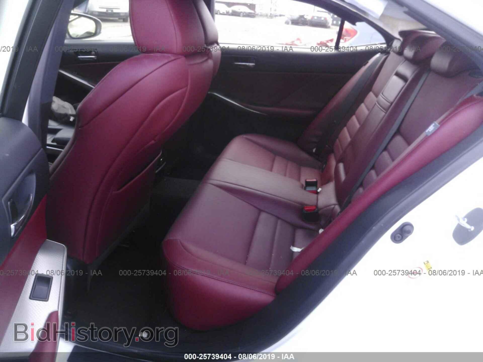 2016 LEXUS IS - VIN: JTHBA1D22G5023749 - Фото 8