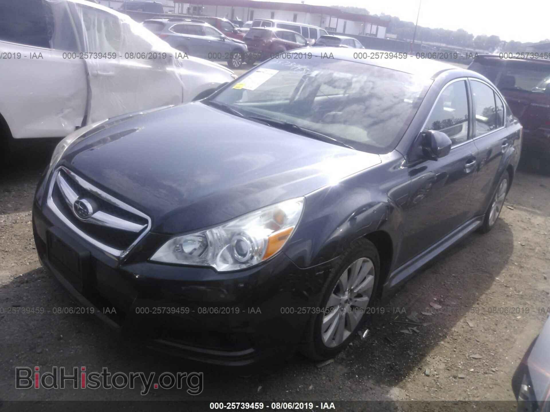 2012 SUBARU LEGACY - VIN: 4S3BMBK67C3026401 - Фото 2