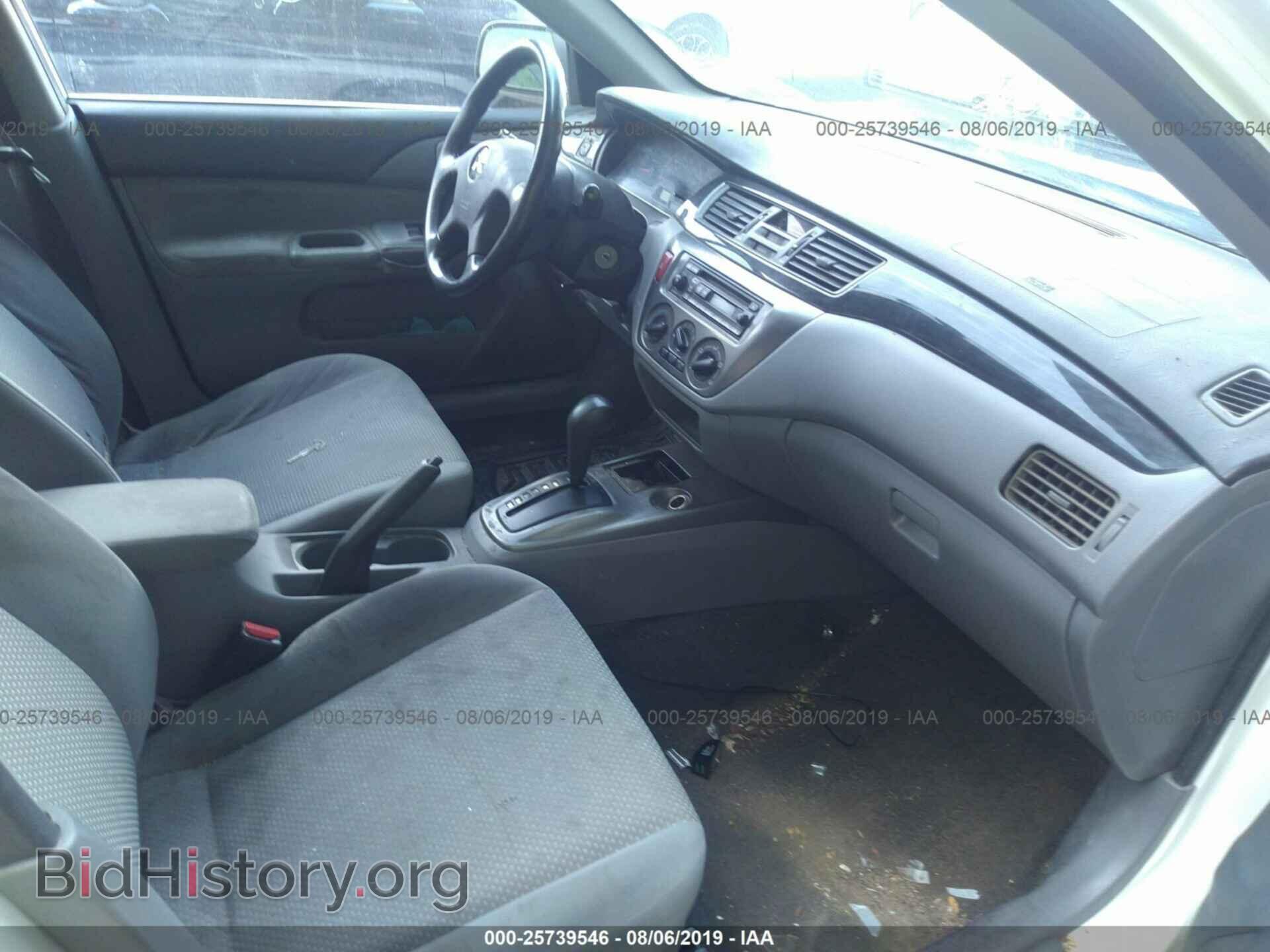 2006 MITSUBISHI LANCER - VIN: JA3AJ26E66U040325 - Фото 5