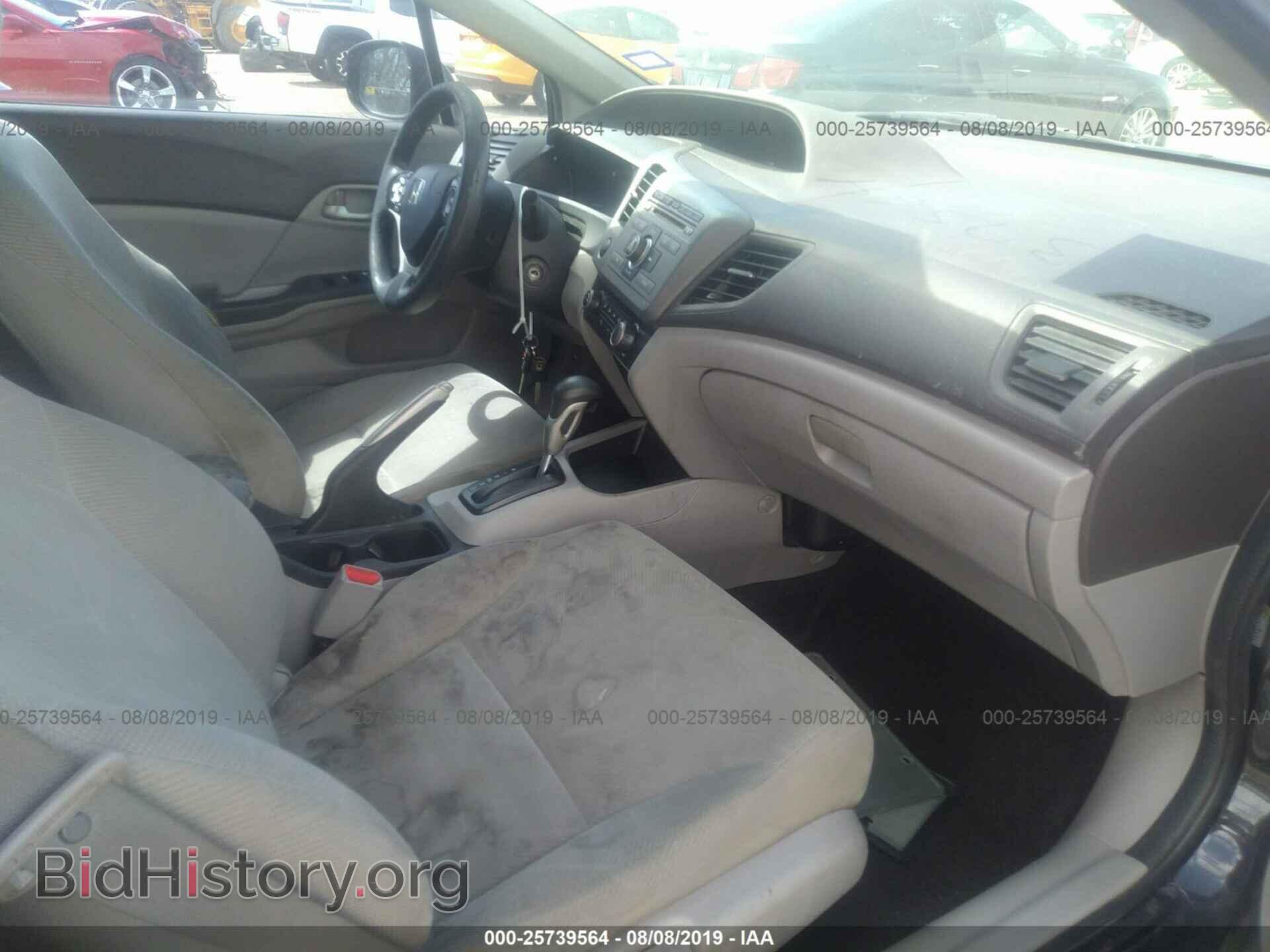 2012 HONDA CIVIC - VIN: 19XFB2F58CE047324 - Фото 5