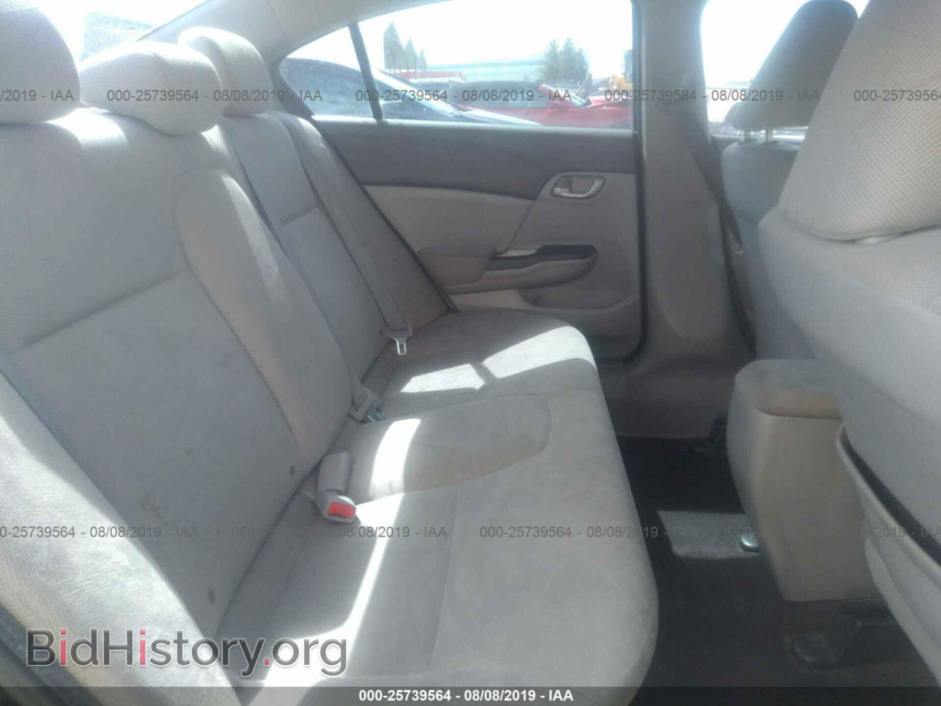 2012 HONDA CIVIC - VIN: 19XFB2F58CE047324 - Фото 8