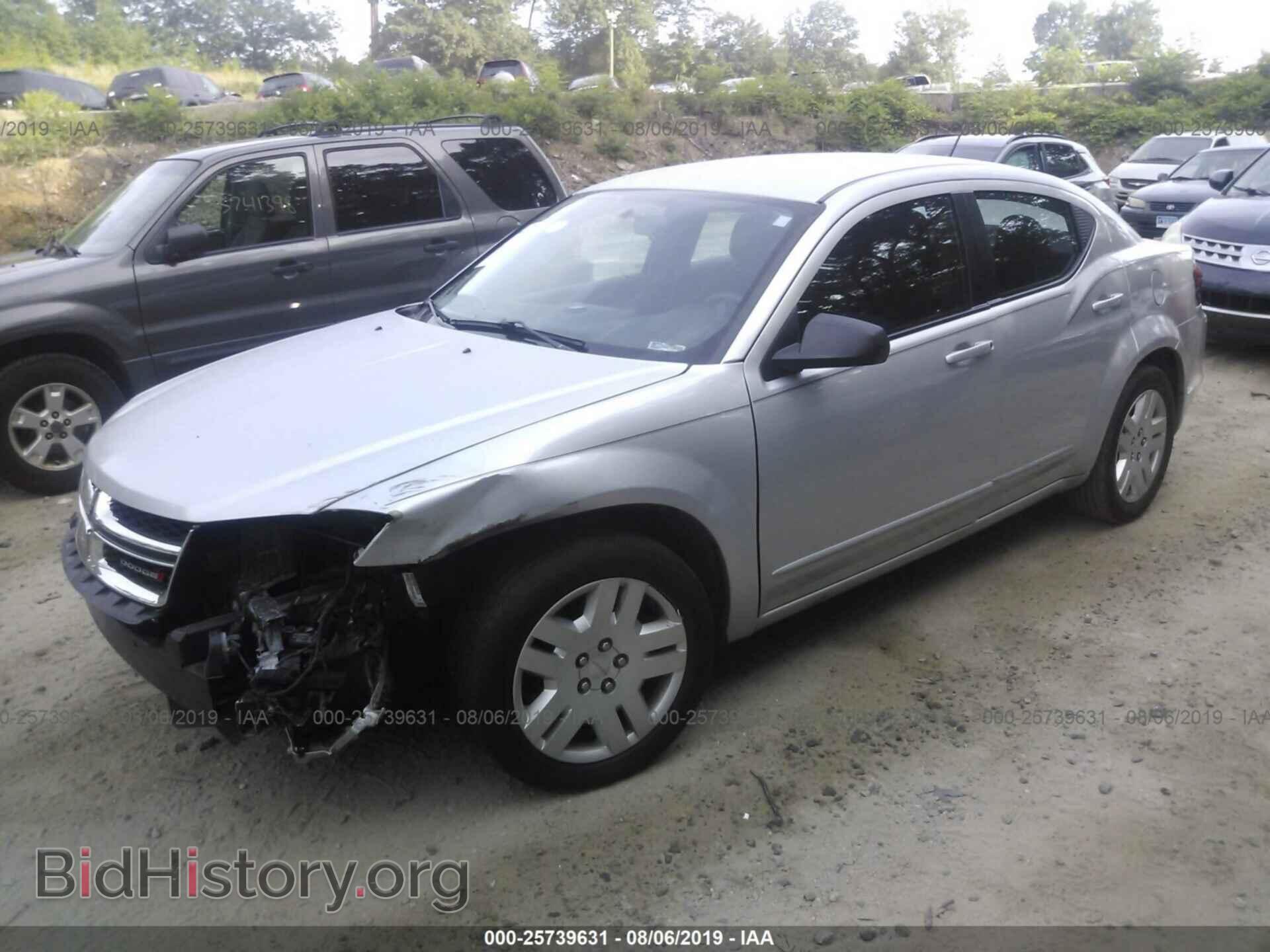 2012 DODGE AVENGER - VIN: 1C3CDZAB6CN323437 - Фото 2