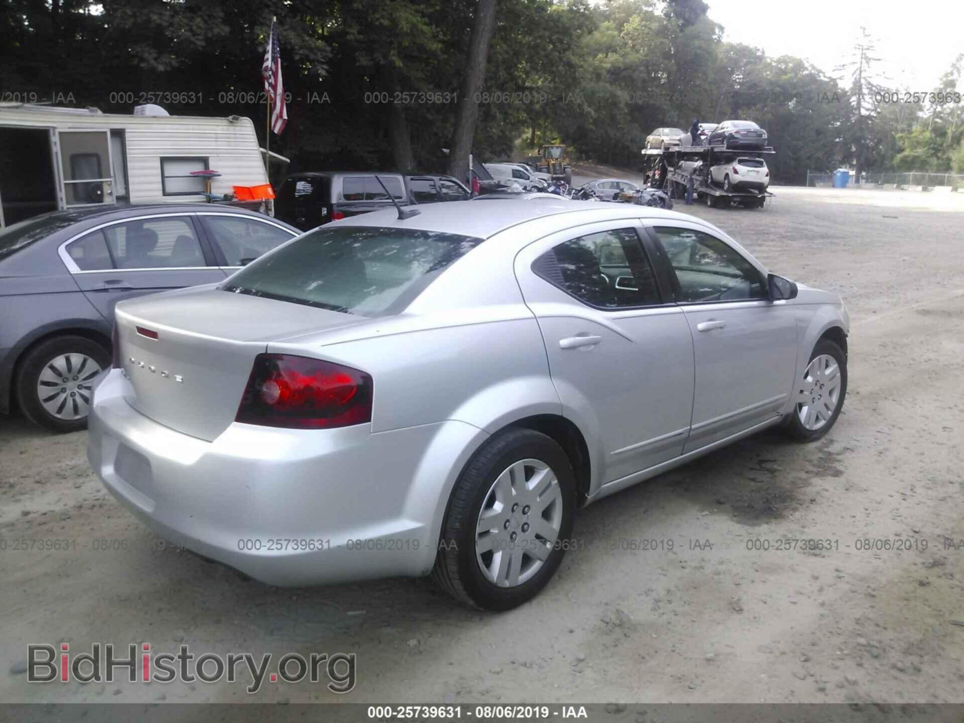 2012 DODGE AVENGER - VIN: 1C3CDZAB6CN323437 - Фото 4