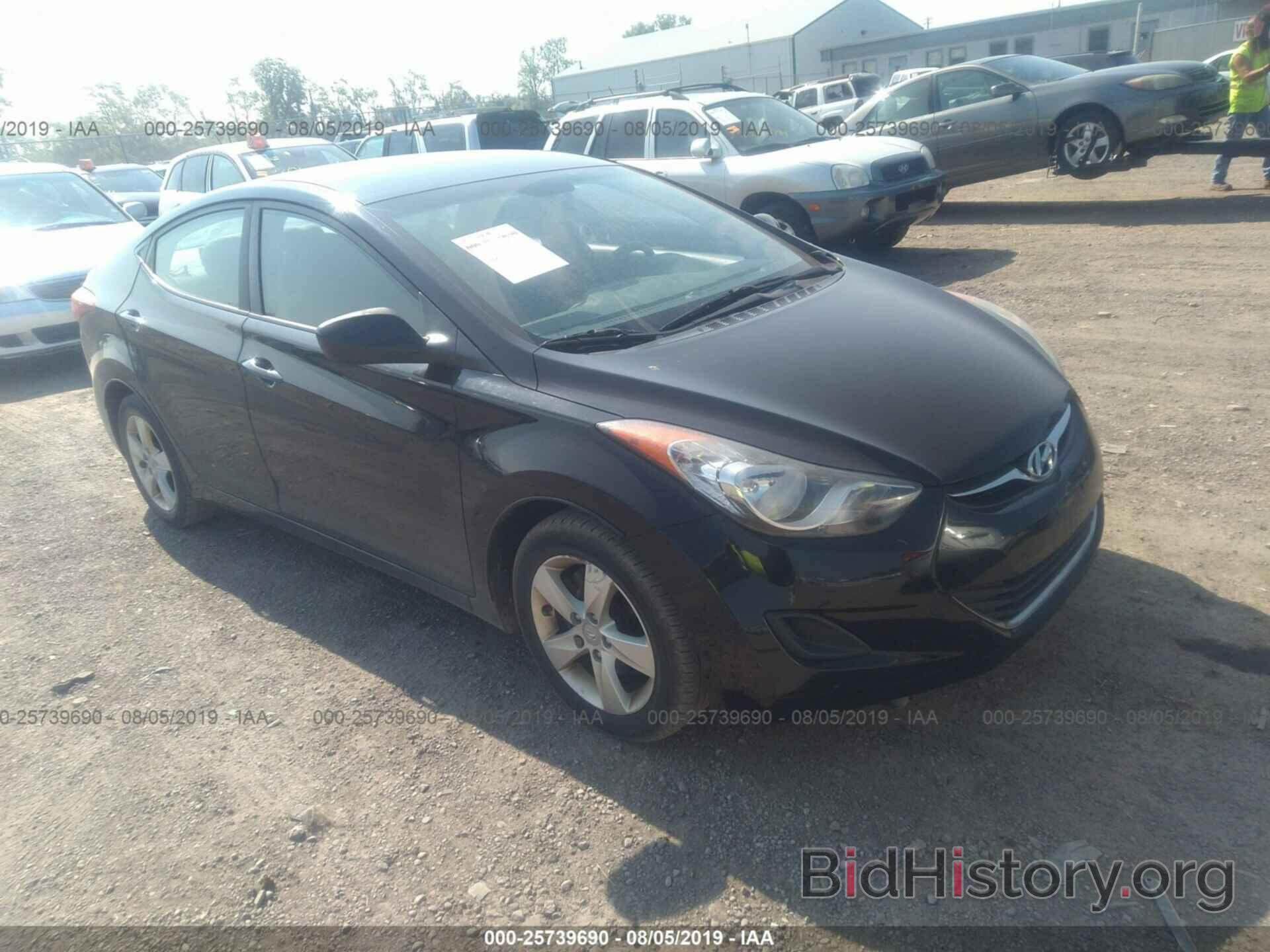 Photo 5NPDH4AEXBH008060 - HYUNDAI ELANTRA 2011