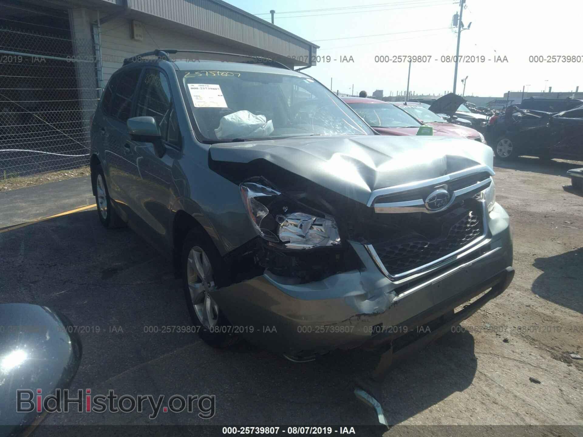 Фотография JF2SJAEC9EH451887 - SUBARU FORESTER 2014