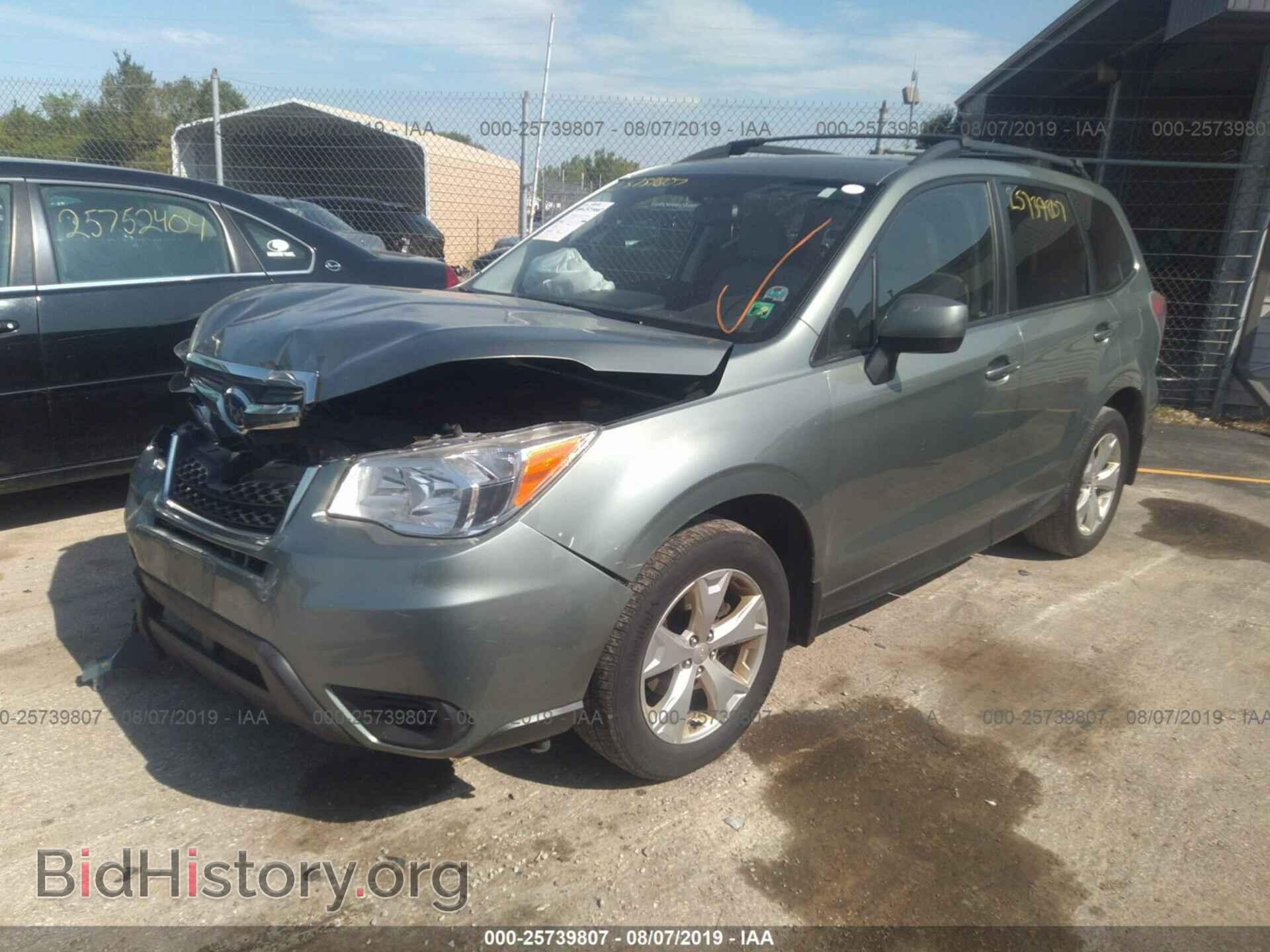 2014 SUBARU FORESTER - VIN: JF2SJAEC9EH451887 - Фото 2