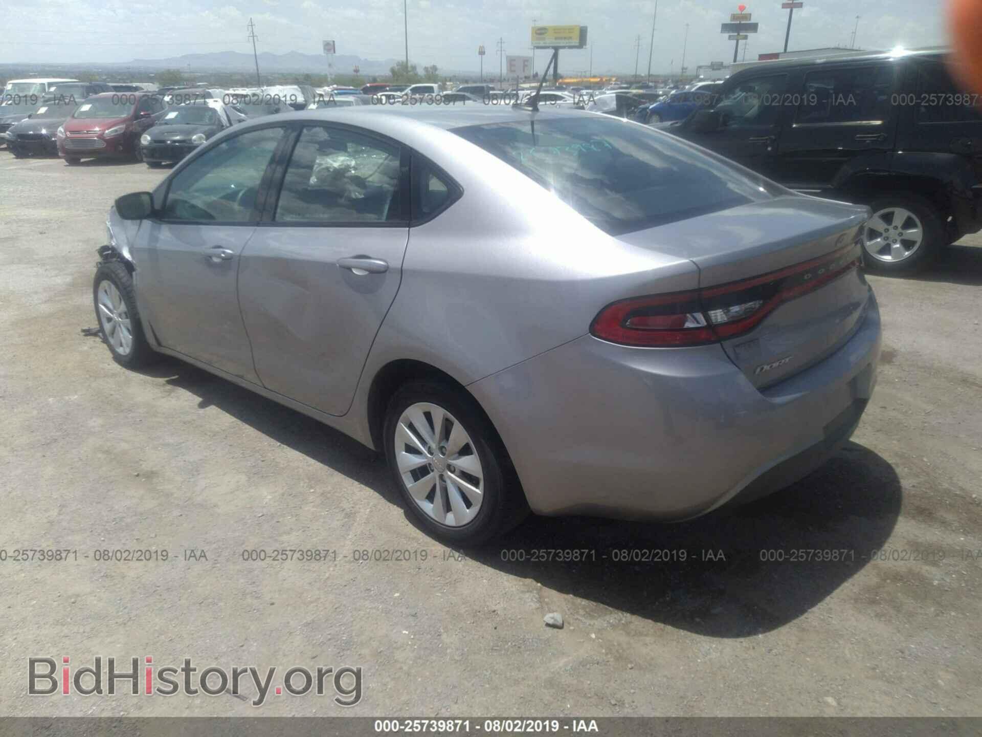 2014 DODGE DART - VIN: 1C3CDFBB4ED851872 - Photo 3