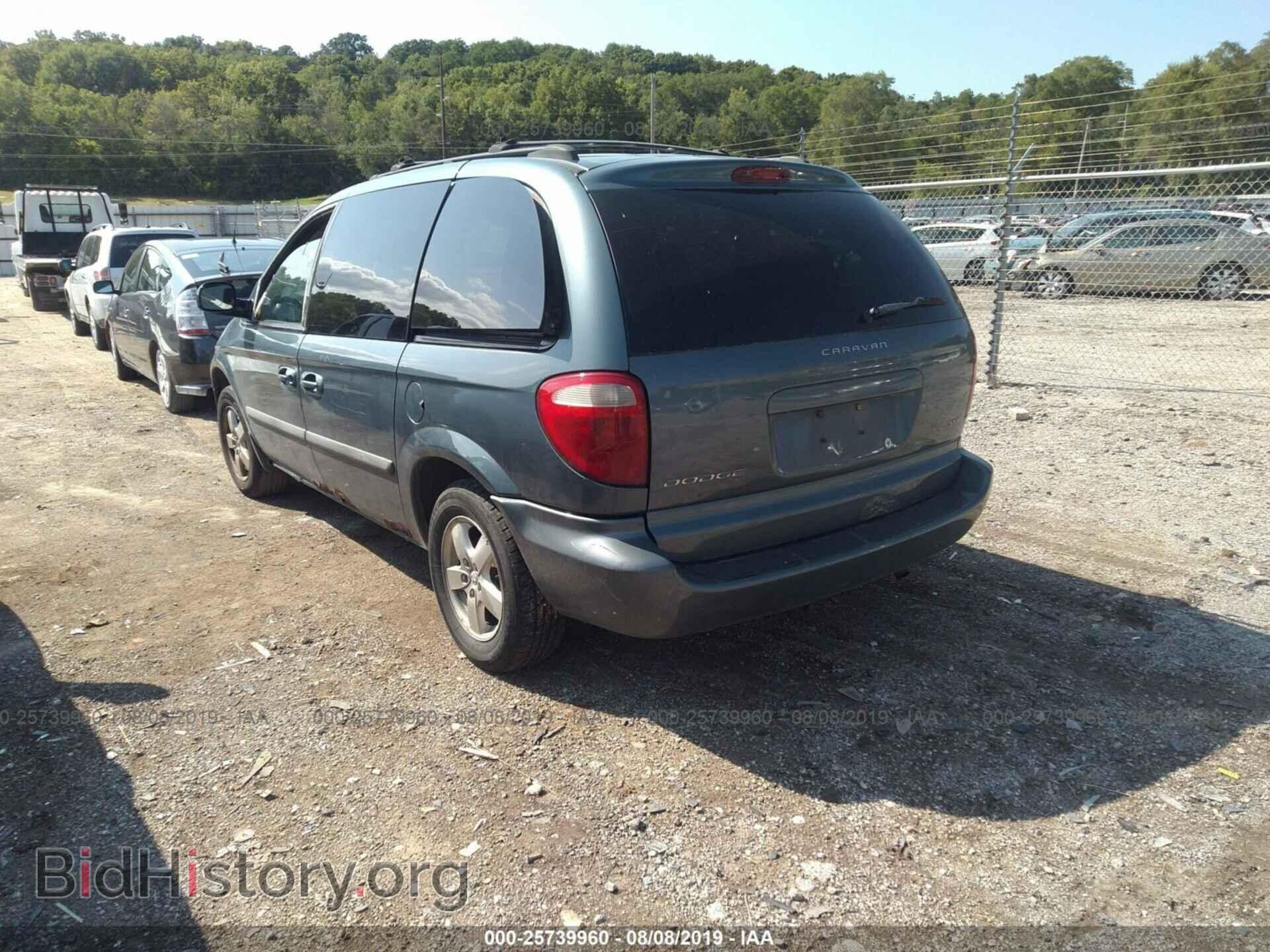 2005 DODGE CARAVAN - VIN: 1D4GP45RX5B360626 - Фото 3