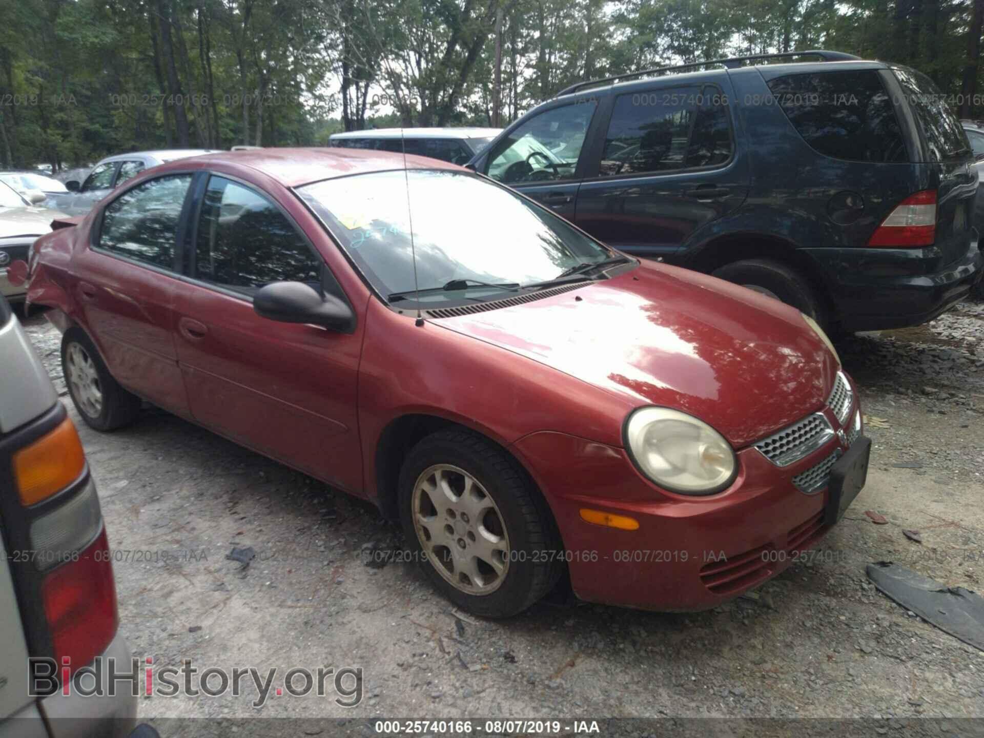 Photo 1B3ES56C45D179496 - DODGE NEON 2005