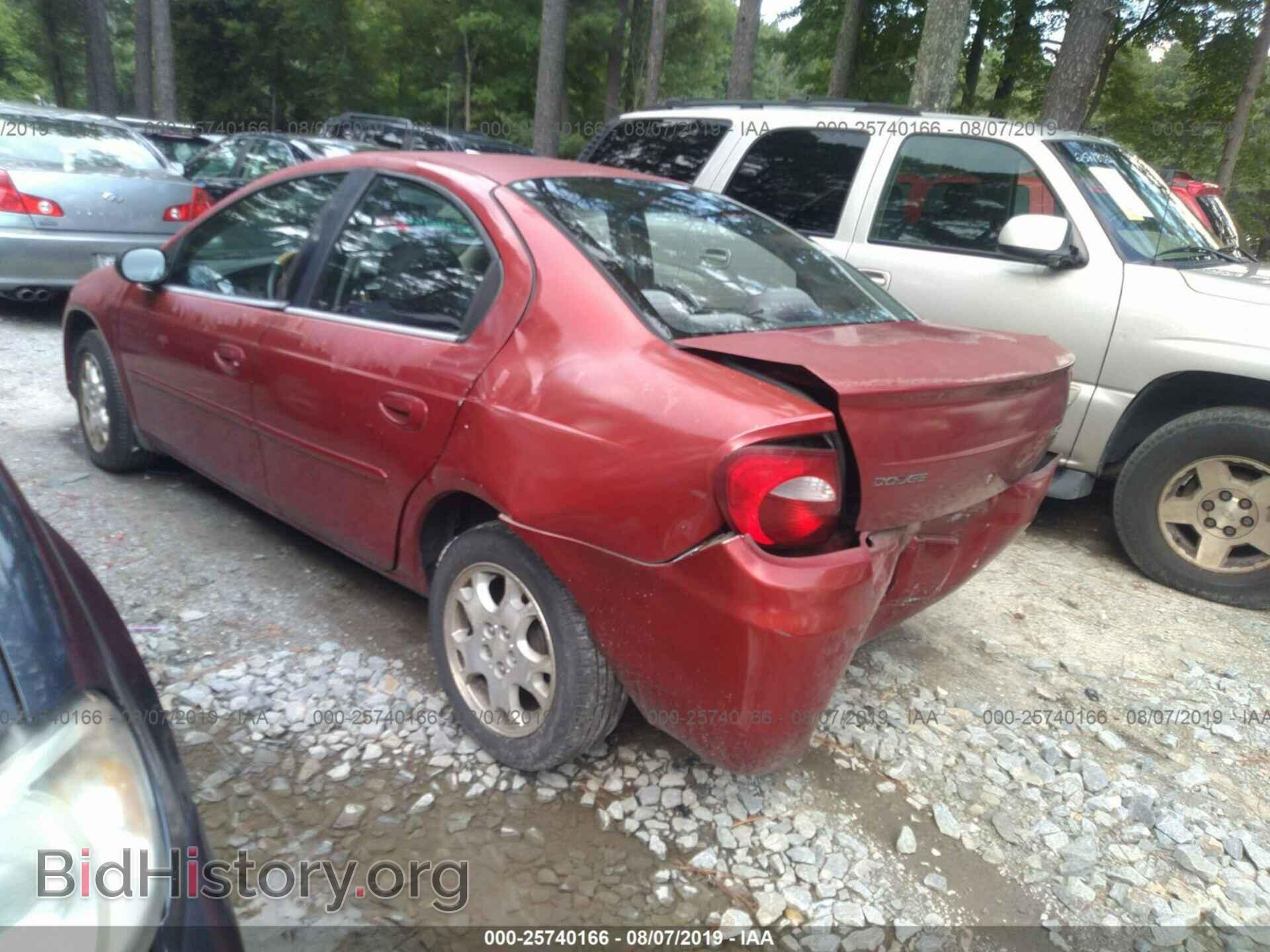 2005 DODGE NEON - VIN: 1B3ES56C45D179496 - Фото 3