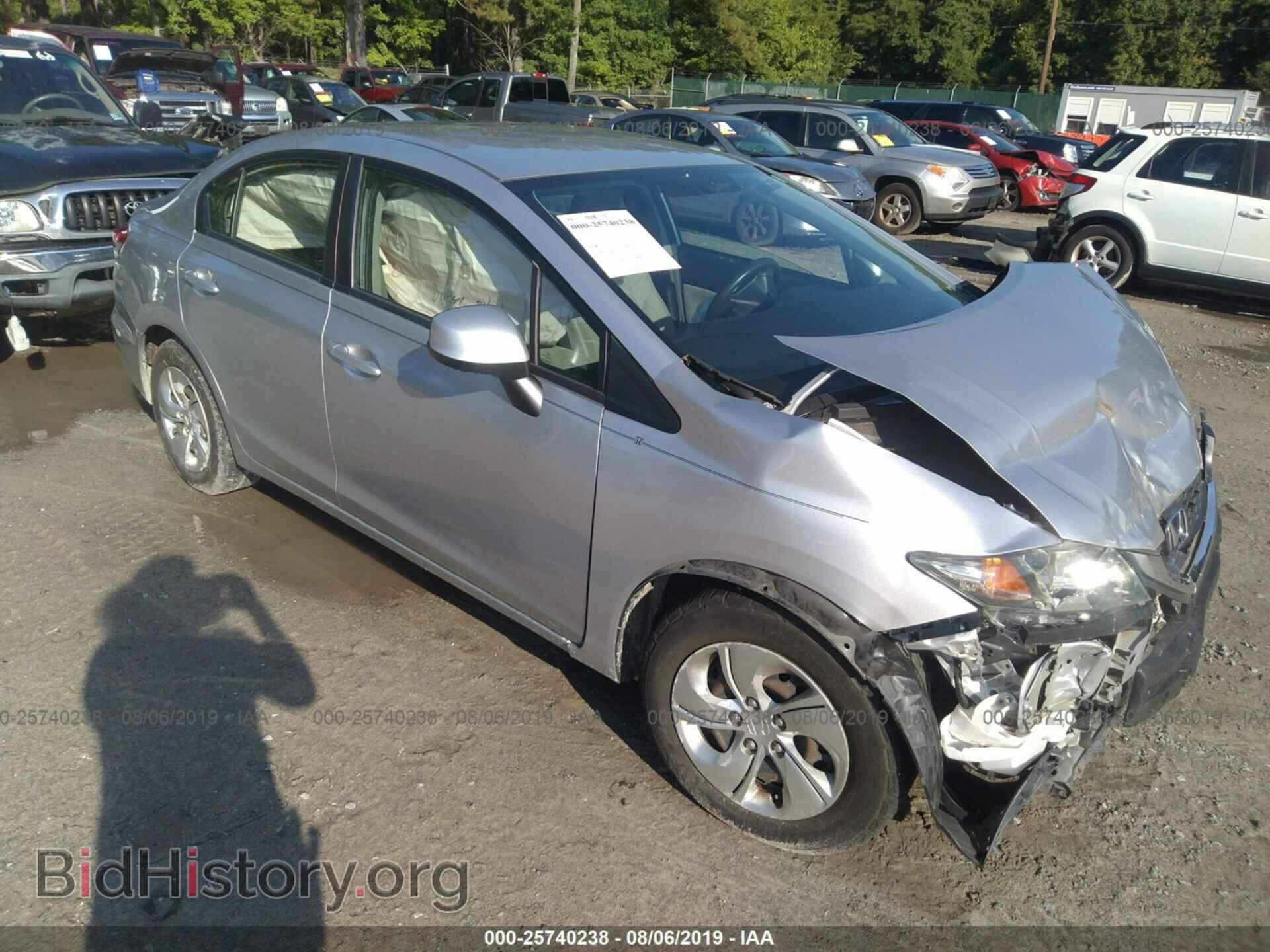 Photo 19XFB2F55DE013245 - HONDA CIVIC 2013