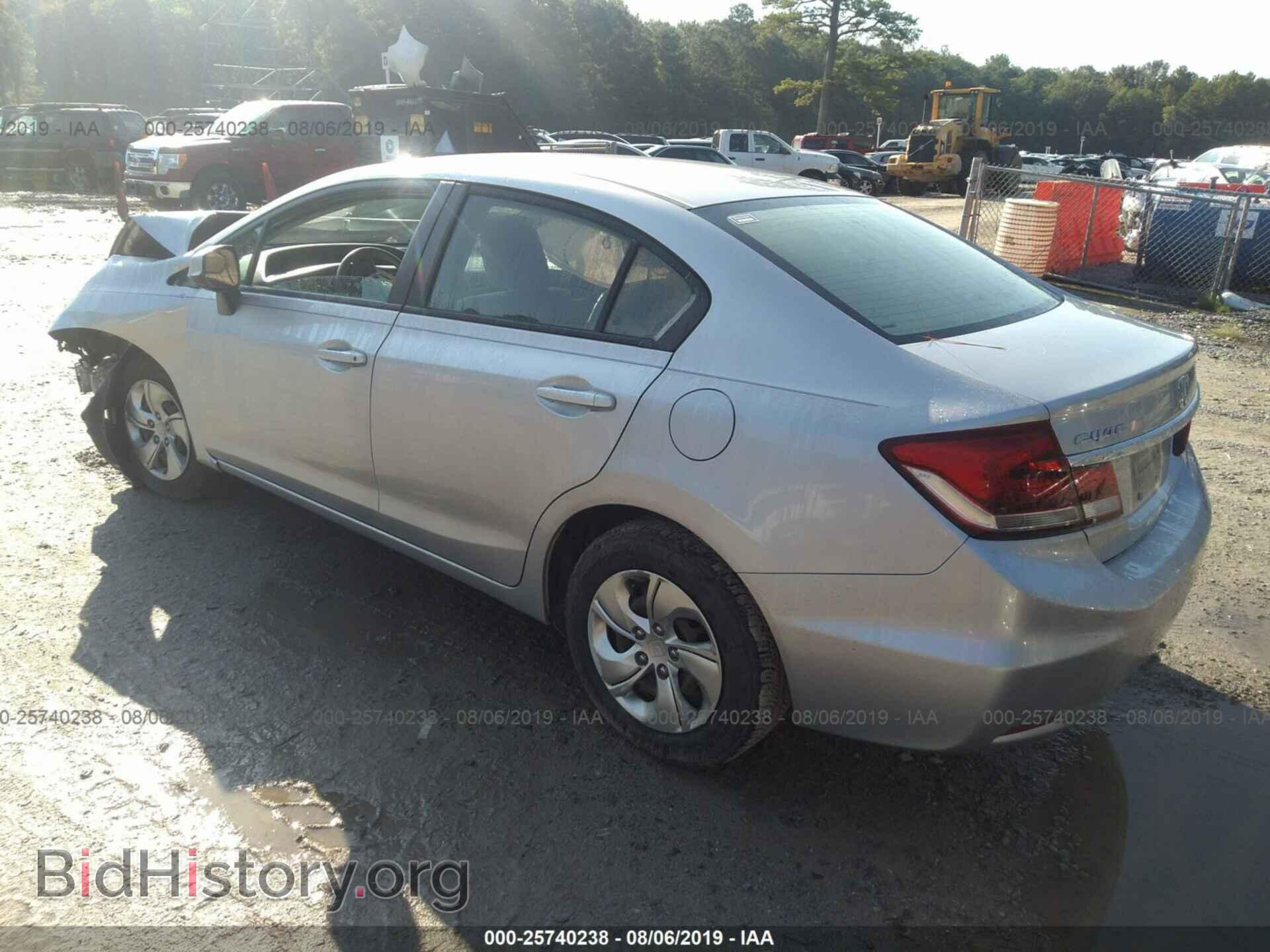 2013 HONDA CIVIC - VIN: 19XFB2F55DE013245 - Фото 3