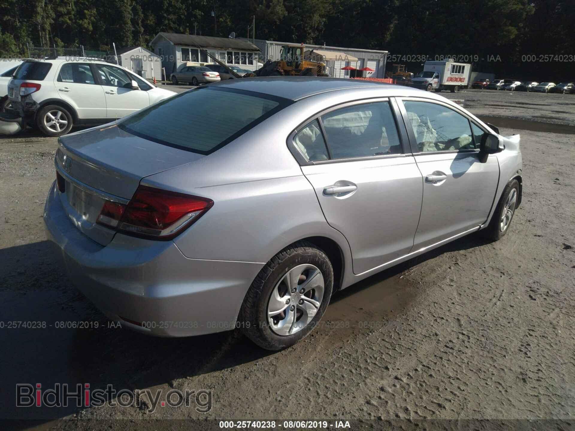 2013 HONDA CIVIC - VIN: 19XFB2F55DE013245 - Фото 4