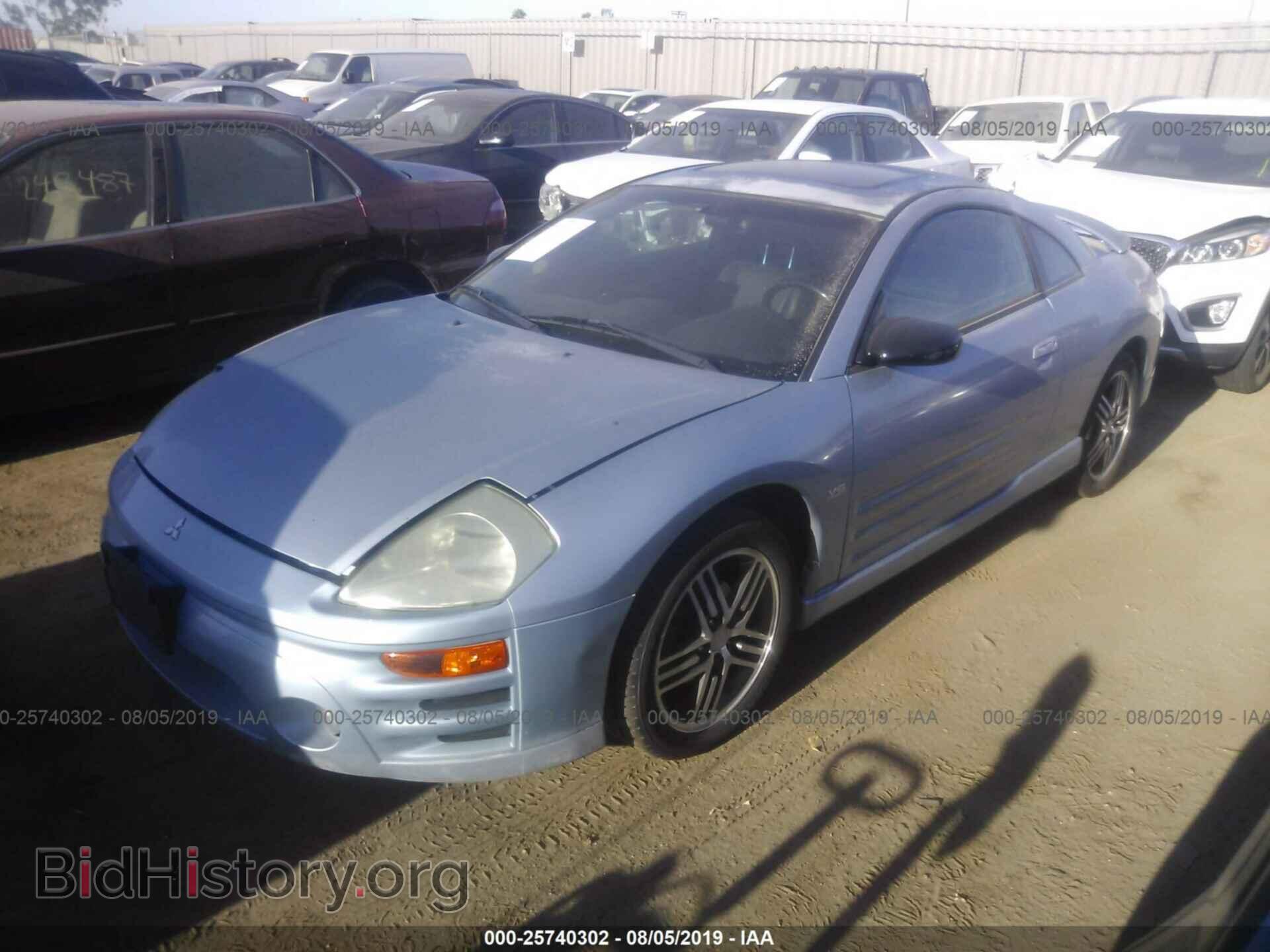 2003 MITSUBISHI ECLIPSE - VIN: 4A3AC74H13E207098 - Photo 2