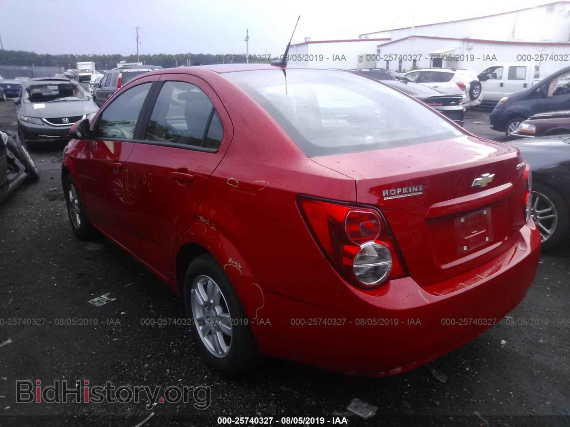 2012 CHEVROLET SONIC - VIN: 1G1JA5SH7C4152686 - Фото 3