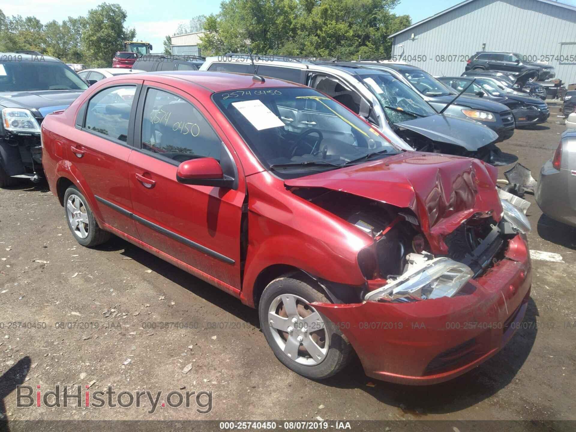 Photo KL1TD5DE8BB206024 - CHEVROLET AVEO 2011