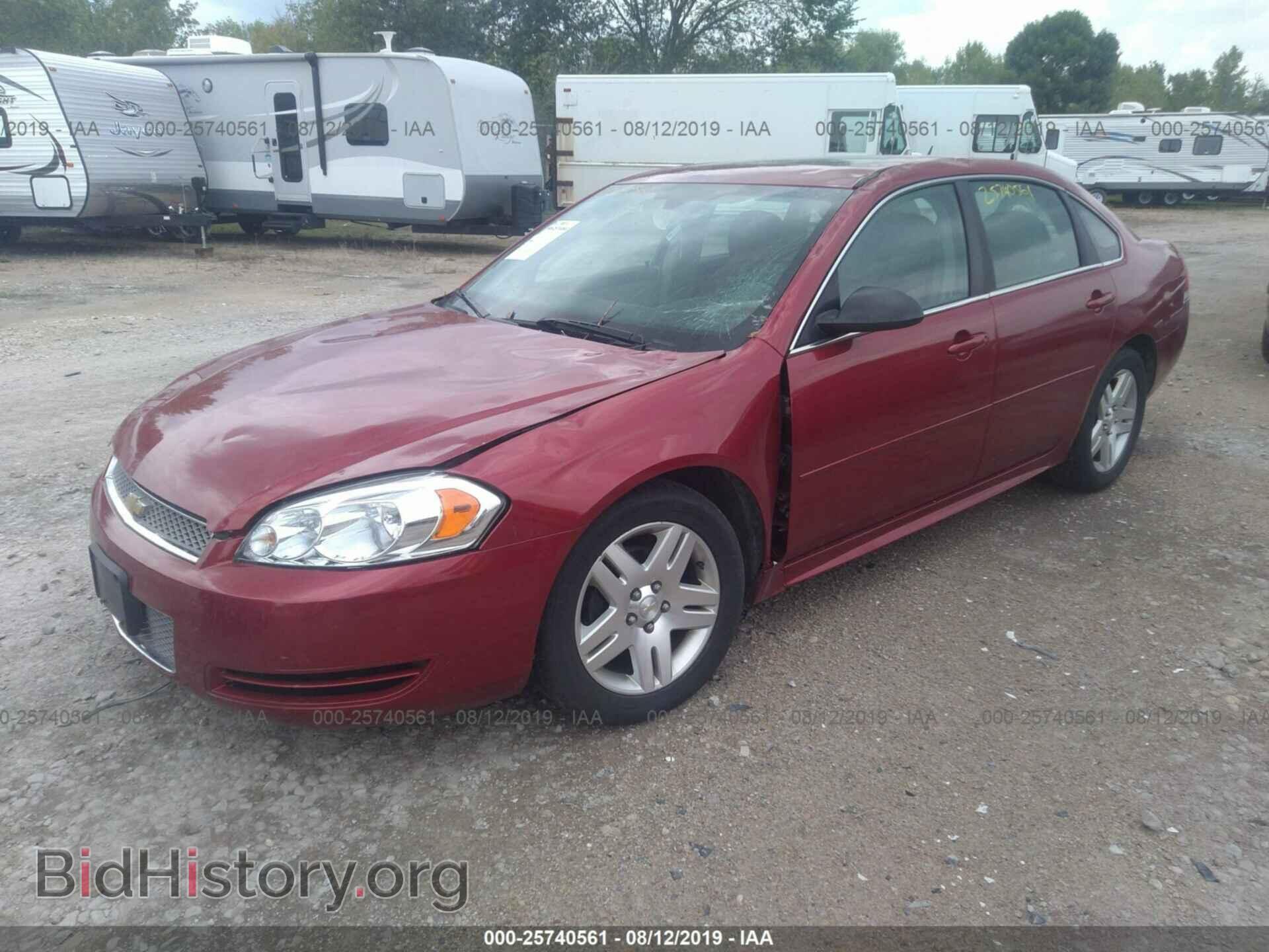 2013 CHEVROLET IMPALA - VIN: 2G1WG5E37D1102680 - Фото 2