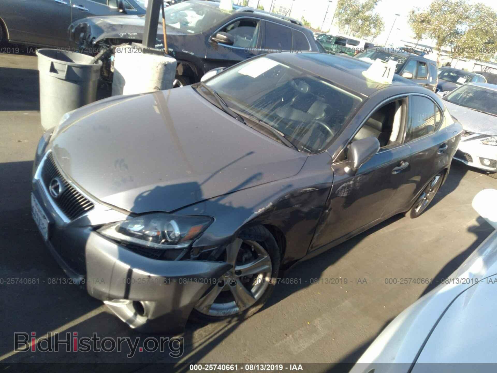 2013 LEXUS IS - VIN: JTHBF5C20D5185658 - Фото 2