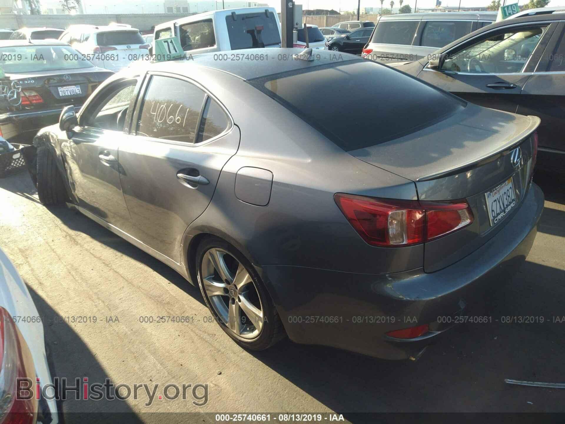 2013 LEXUS IS - VIN: JTHBF5C20D5185658 - Фото 3