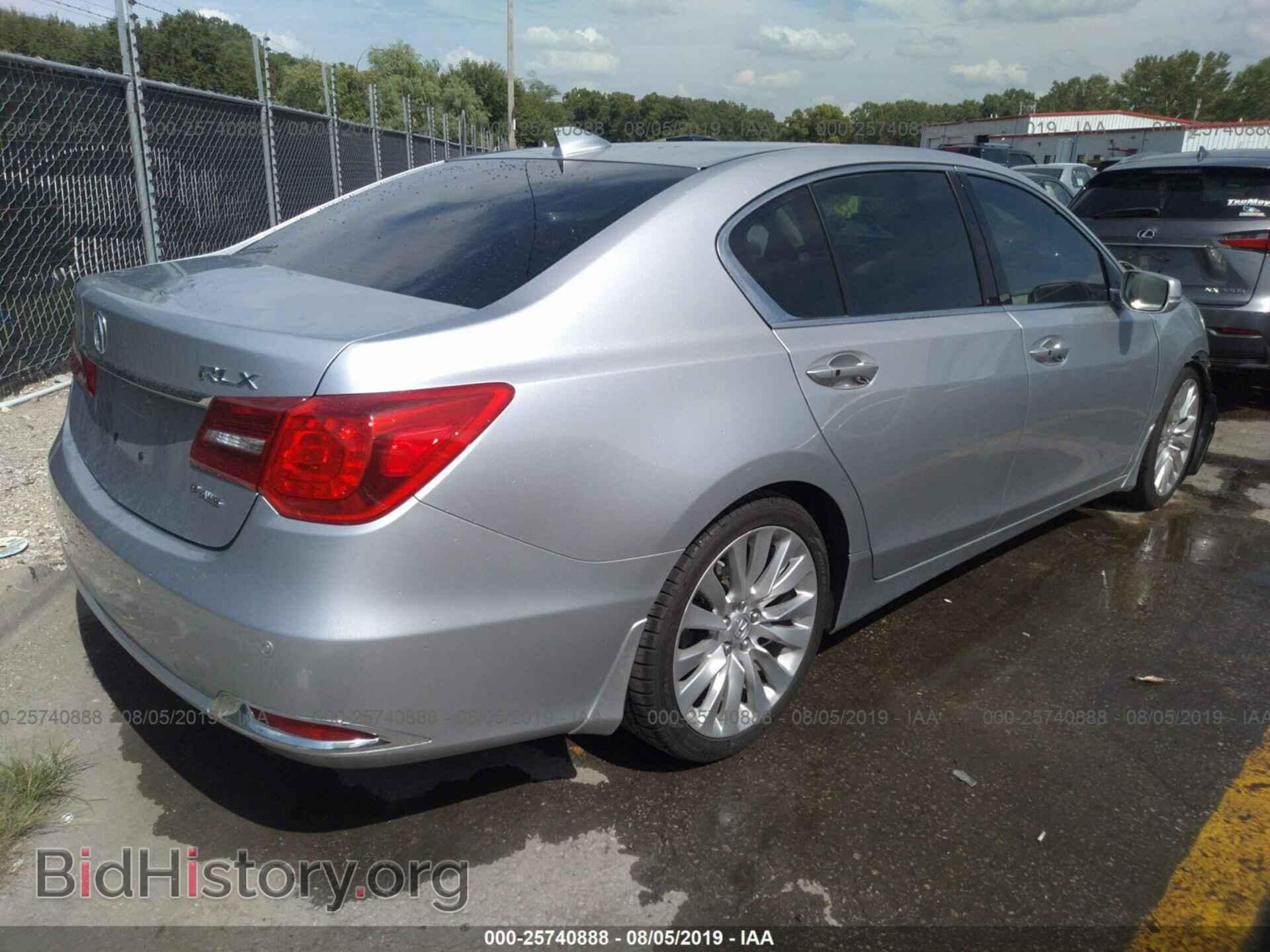 2014 ACURA RLX - VIN: JH4KC1F92EC004745 - Photo 4