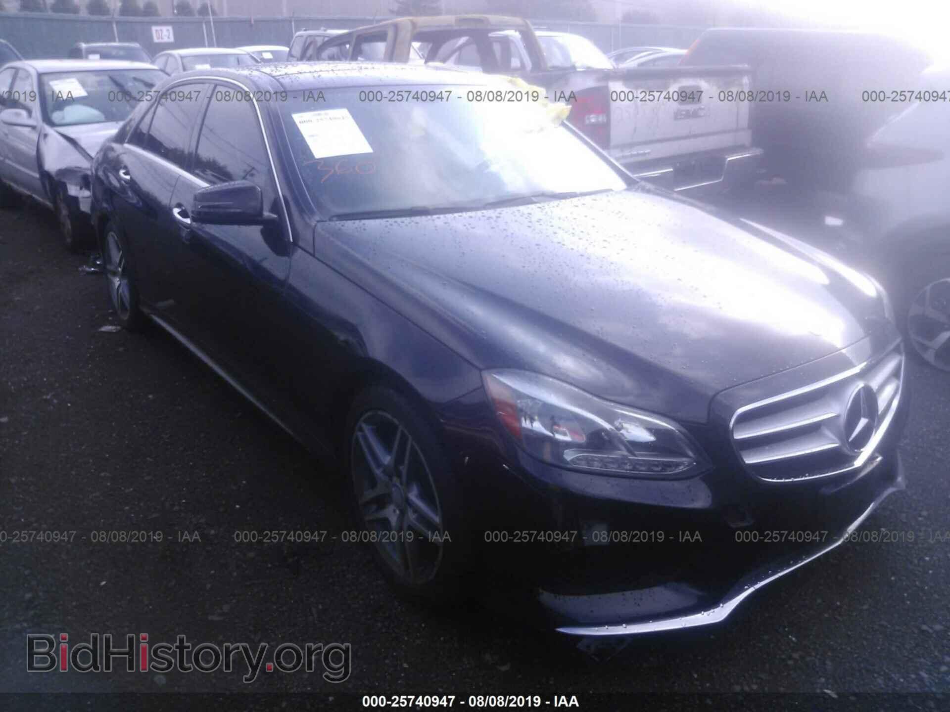 Photo WDDHF8JB1FB112292 - MERCEDES-BENZ E 2015
