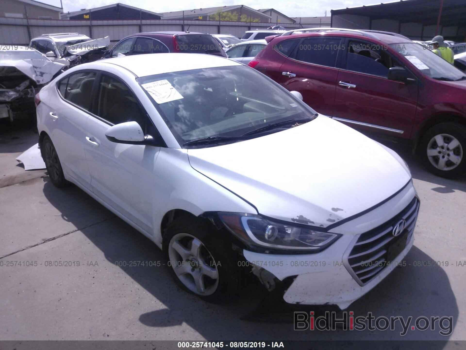 Photo 5NPD84LFXHH186954 - HYUNDAI ELANTRA 2017