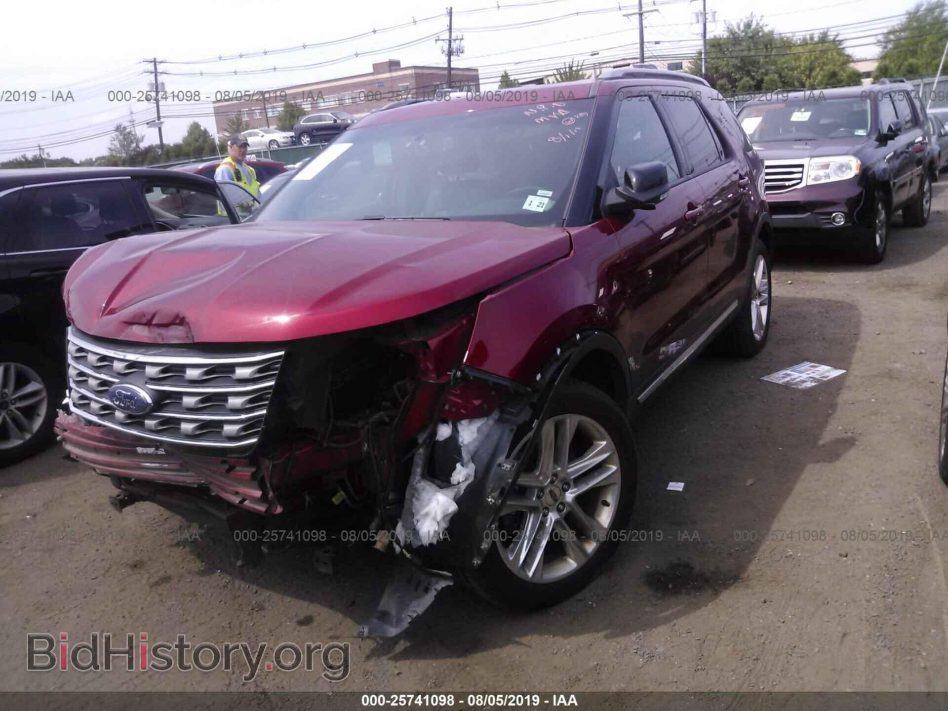 2016 FORD EXPLORER - VIN: 1FM5K8D89GGB57294 - Фото 2