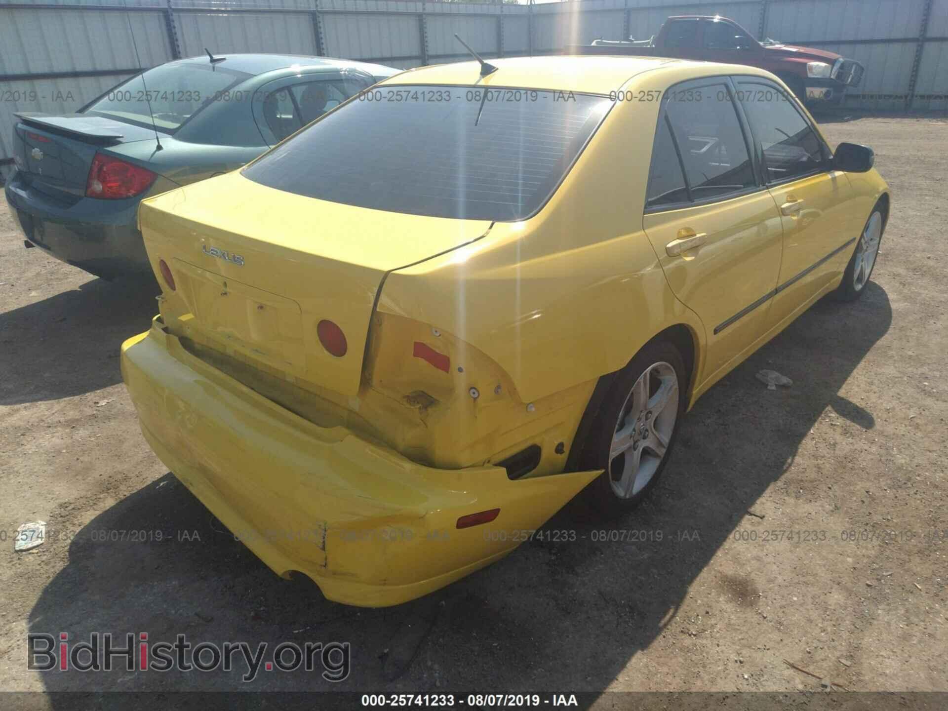 2001 LEXUS IS - VIN: JTHBD182510014355 - Photo 4