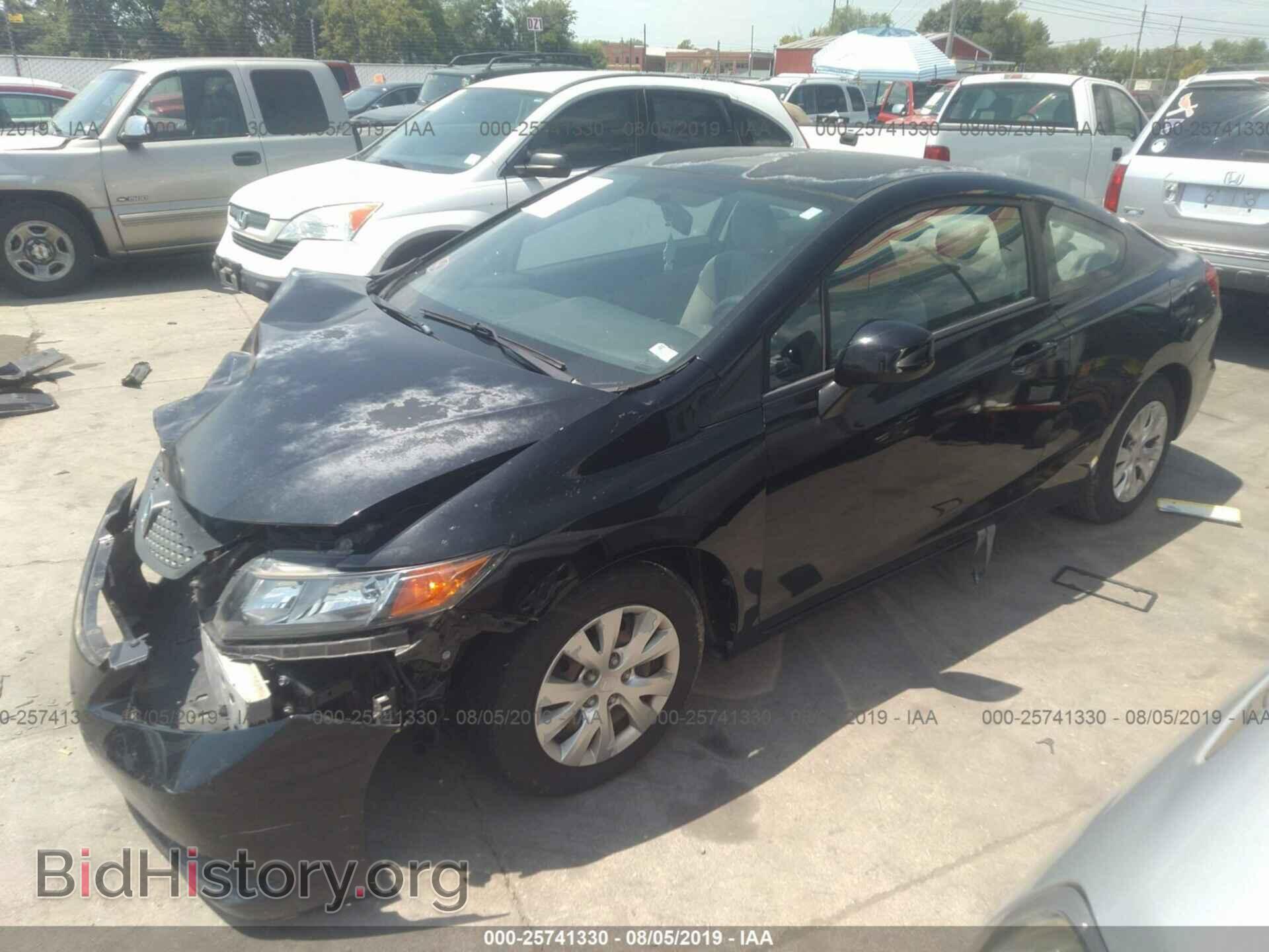 2012 HONDA CIVIC - VIN: 2HGFG3B52CH542850 - Фото 2