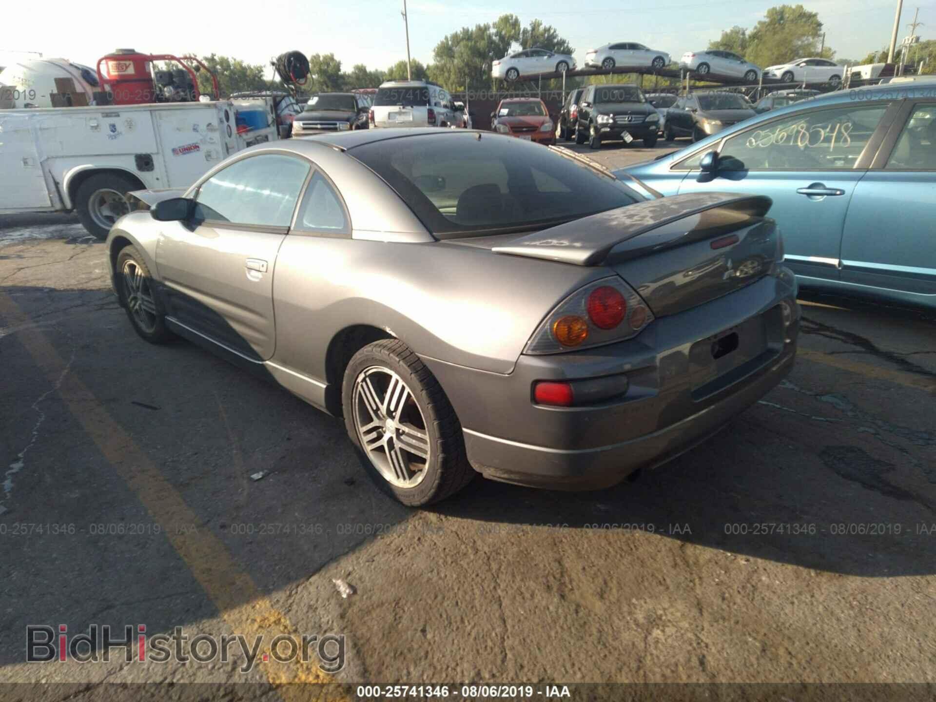 2003 MITSUBISHI ECLIPSE - VIN: 4A3AC74H83E141925 - Фото 3