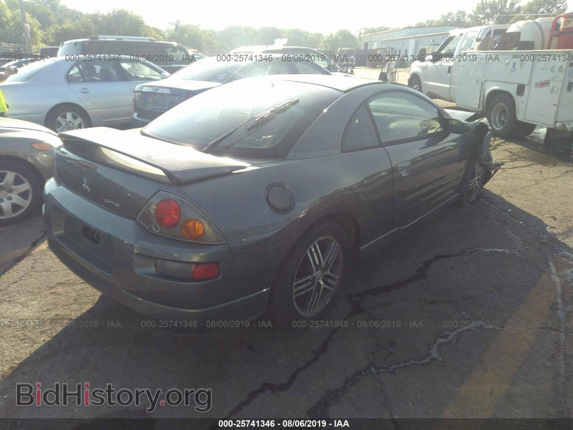 2003 MITSUBISHI ECLIPSE - VIN: 4A3AC74H83E141925 - Фото 4