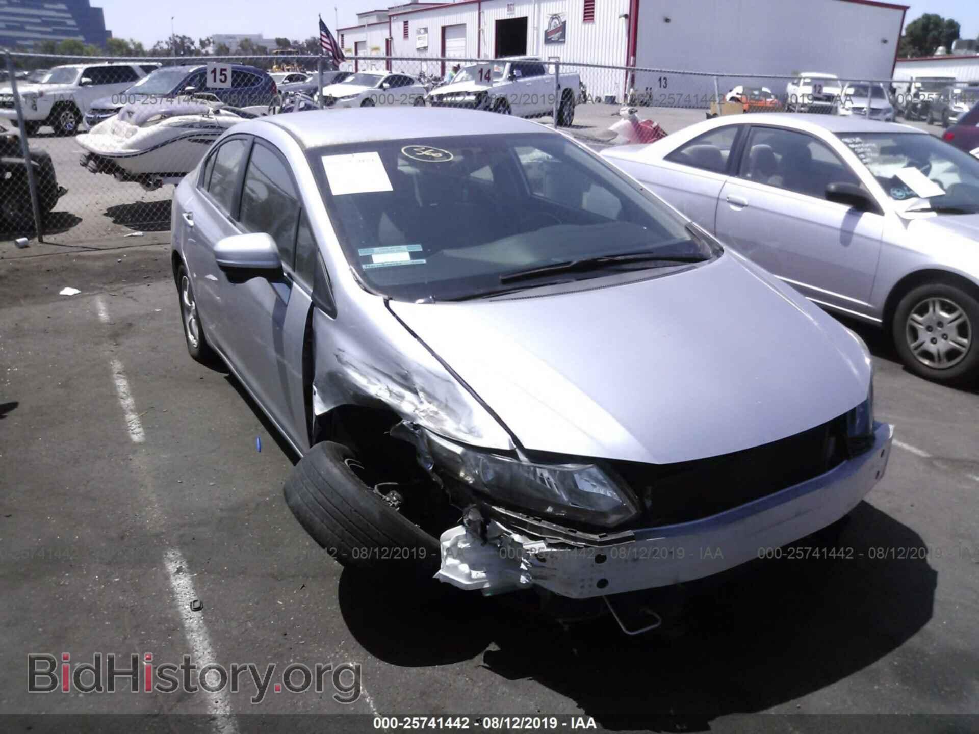 Фотография 19XFB5F51EE000222 - HONDA CIVIC 2014