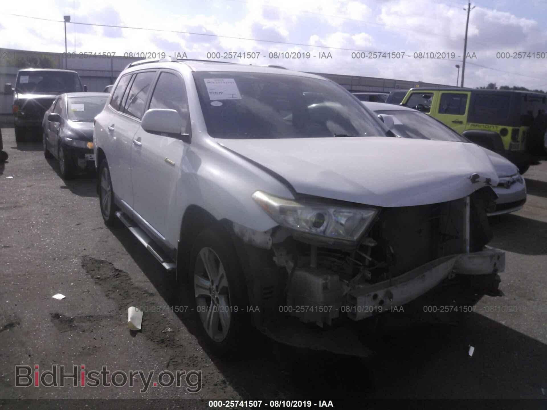 Фотография 5TDYK3EH5CS080636 - TOYOTA HIGHLANDER 2012