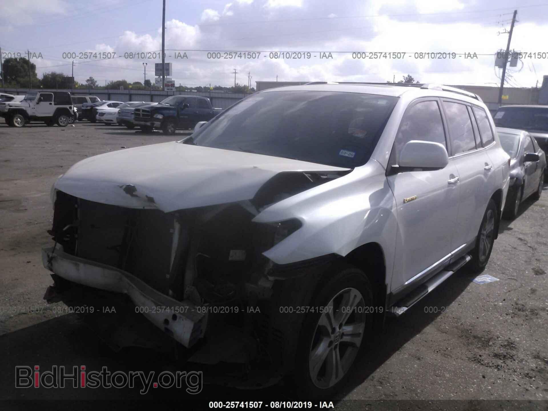 2012 TOYOTA HIGHLANDER - VIN: 5TDYK3EH5CS080636 - Фото 2
