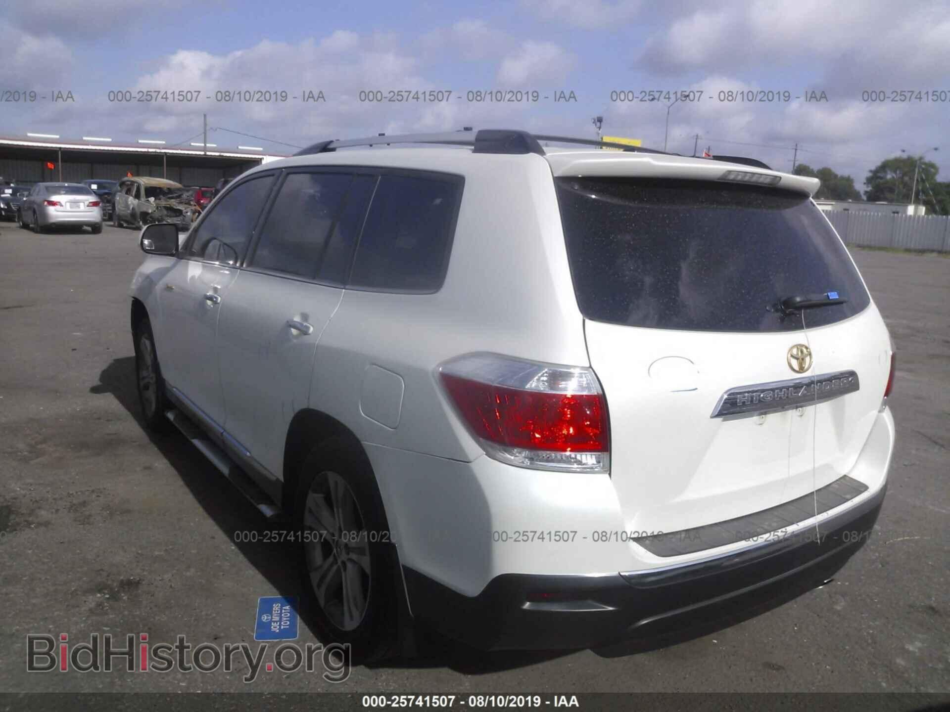 2012 TOYOTA HIGHLANDER - VIN: 5TDYK3EH5CS080636 - Фото 3