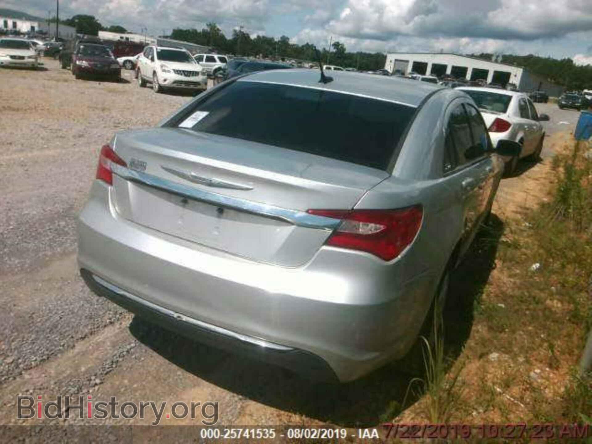 2012 CHRYSLER 200 - VIN: 1C3CCBBB5CN101853 - Фото 2